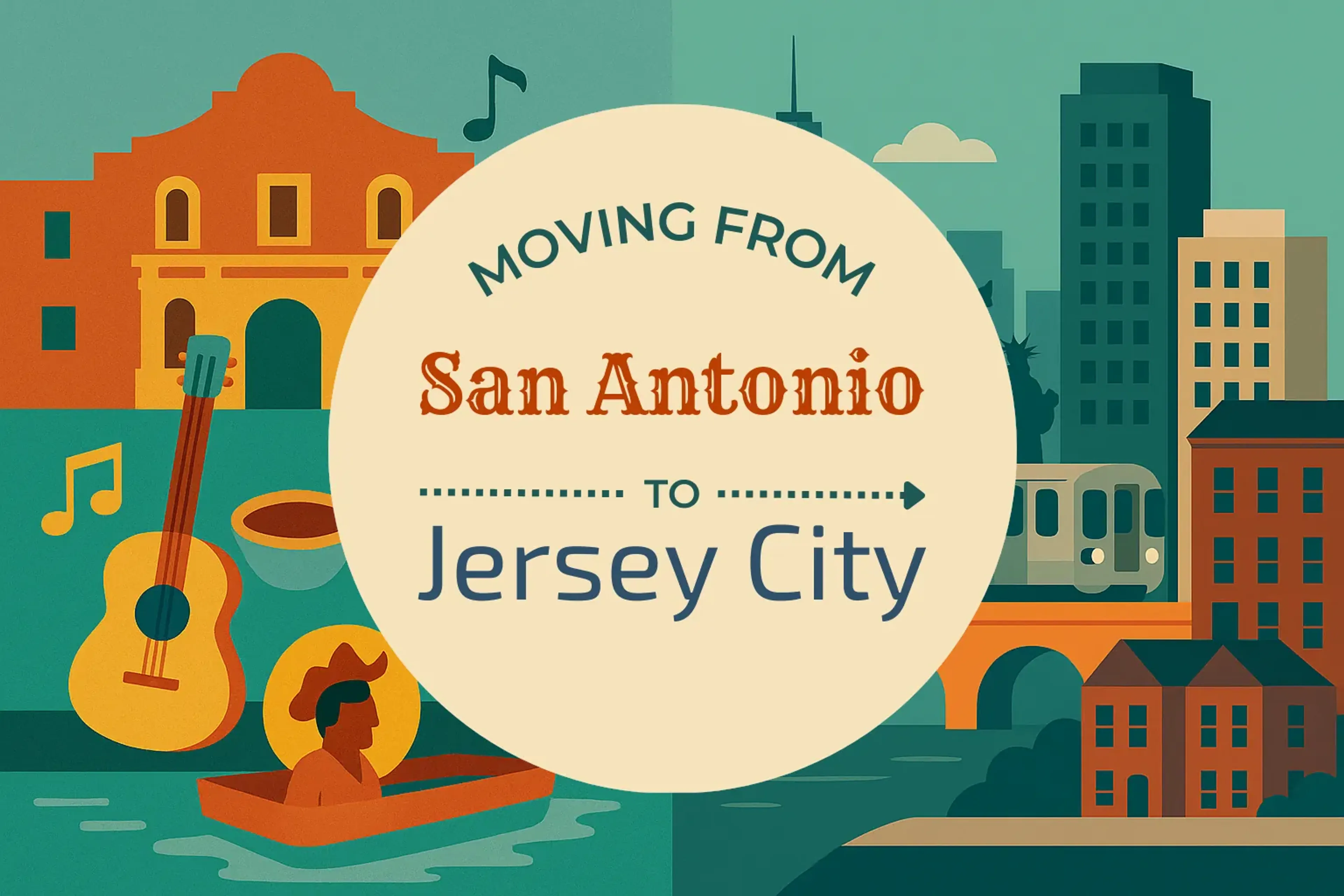 Side-by-side comparison of San Antonio to Jersey City moving companies
