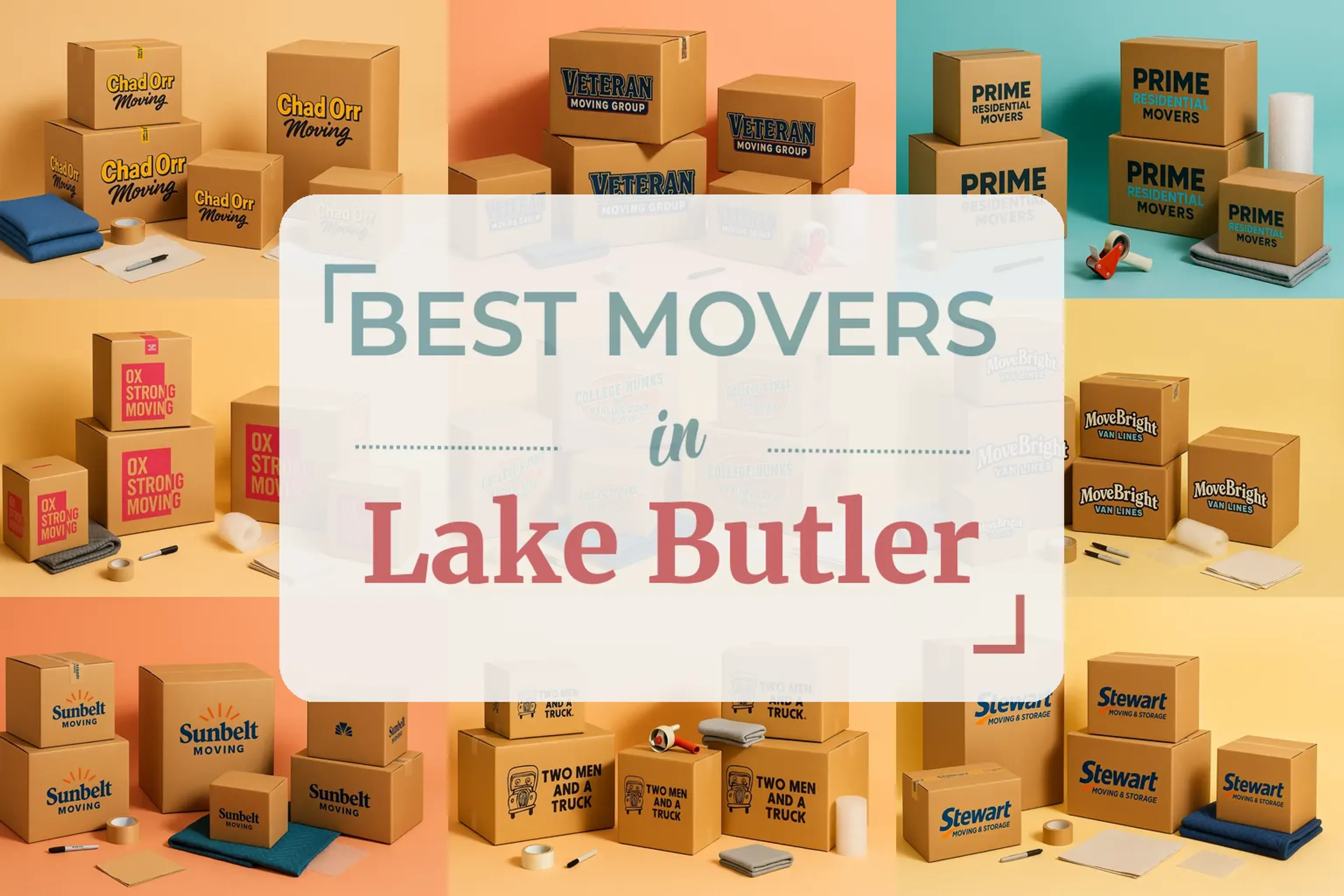 Side-by-side comparison of Lake Butler moving companies