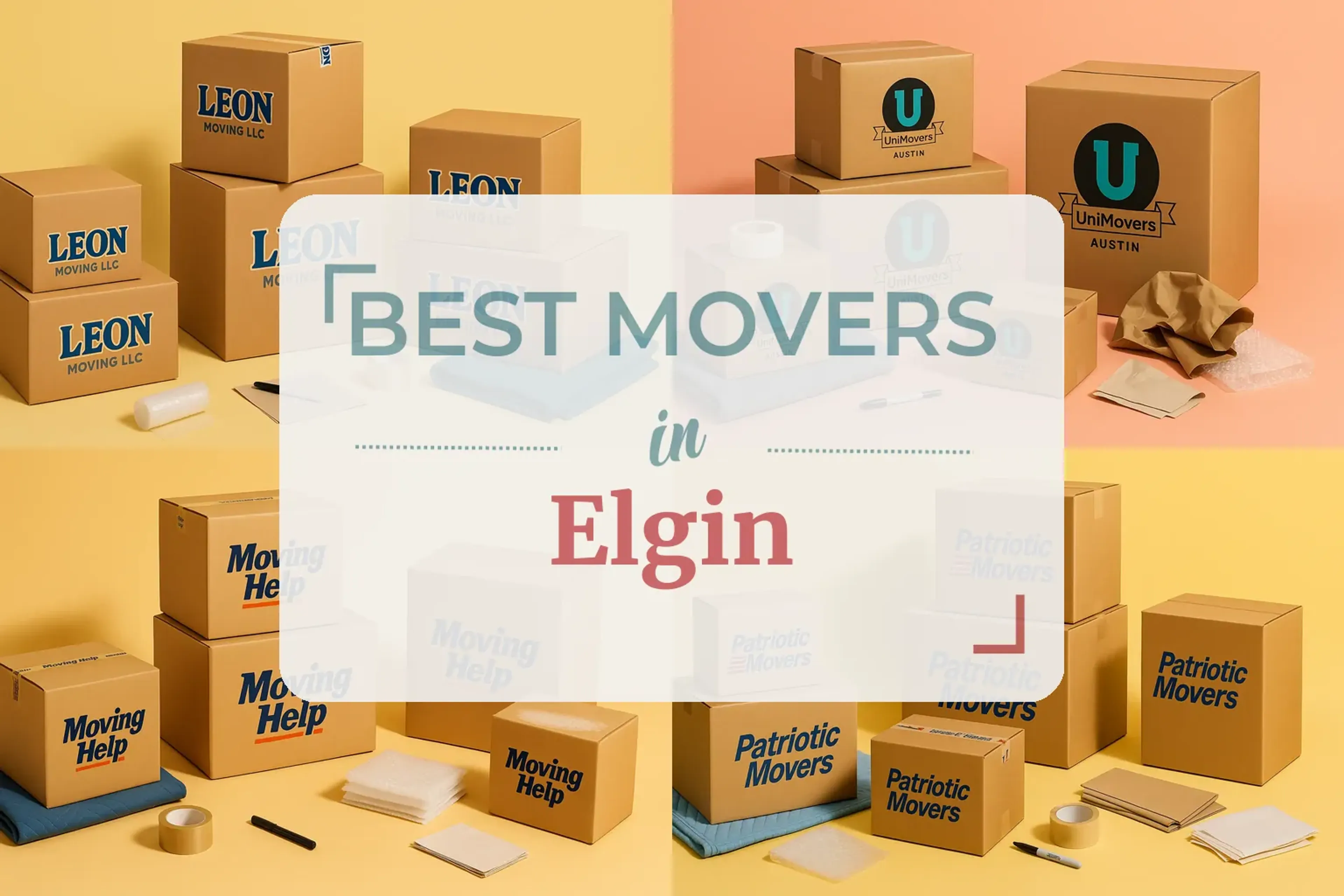 Side-by-side comparison of Elgin moving companies