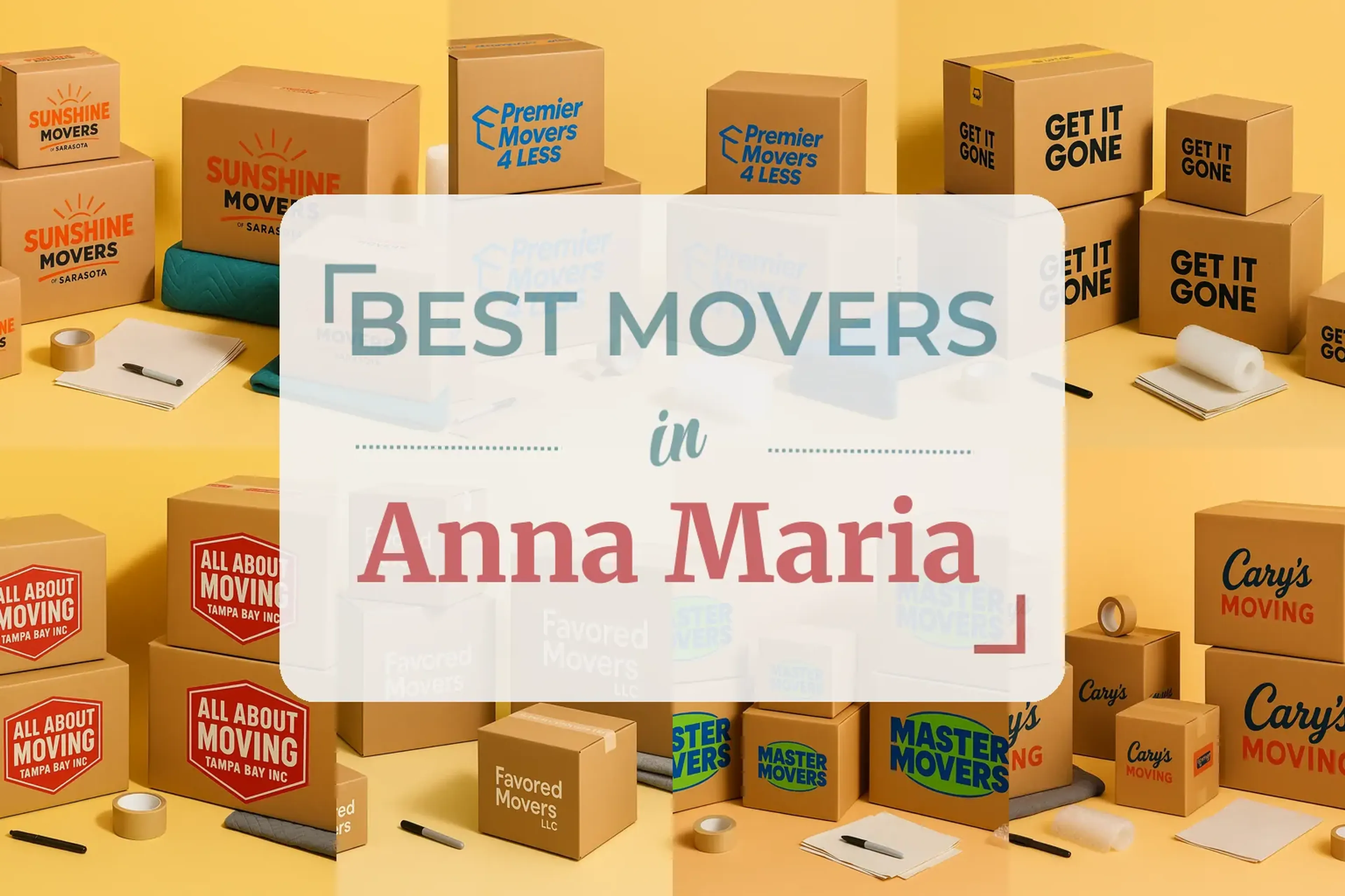 Side-by-side comparison of Anna Maria moving companies