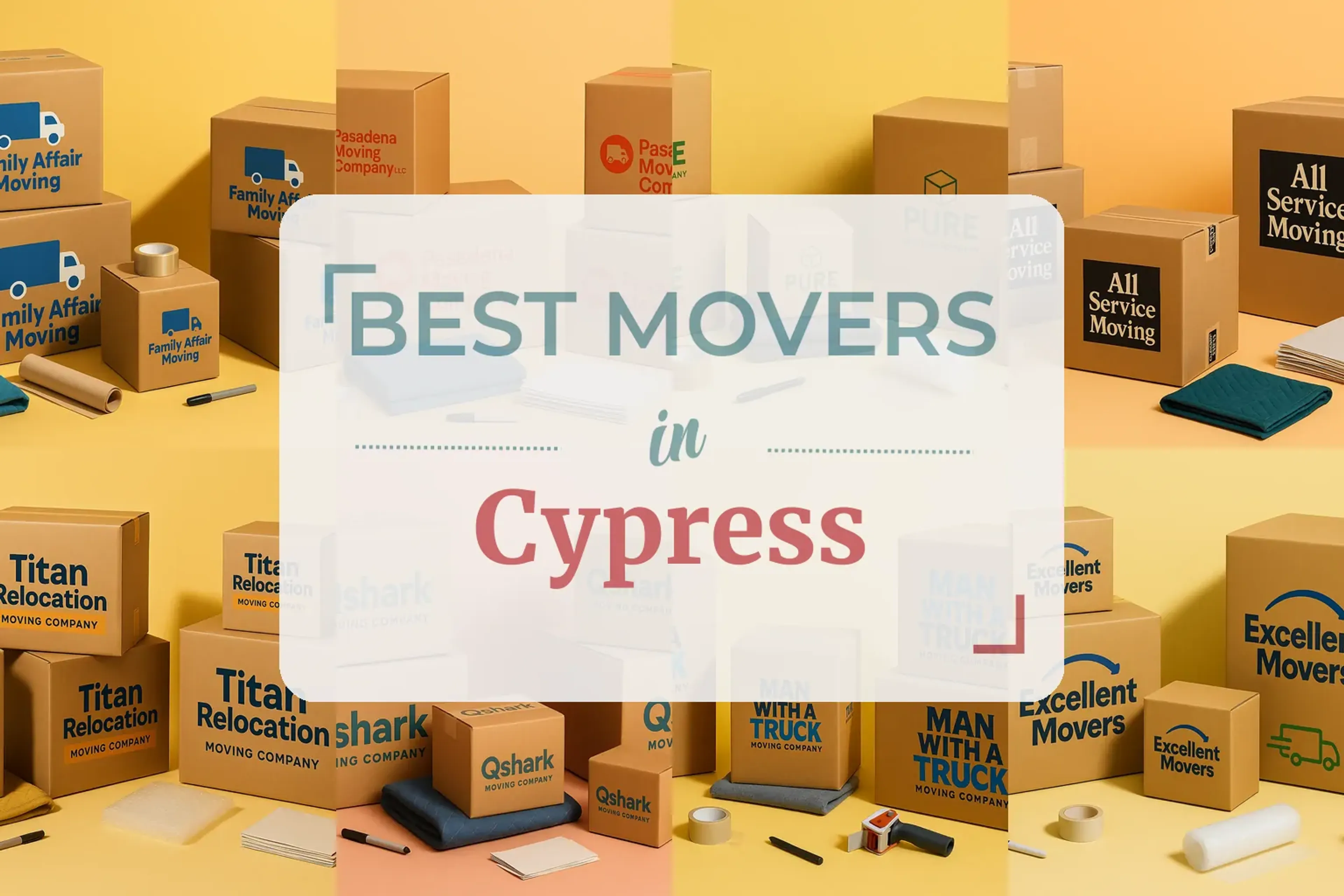 Side-by-side comparison of Cypress moving companies