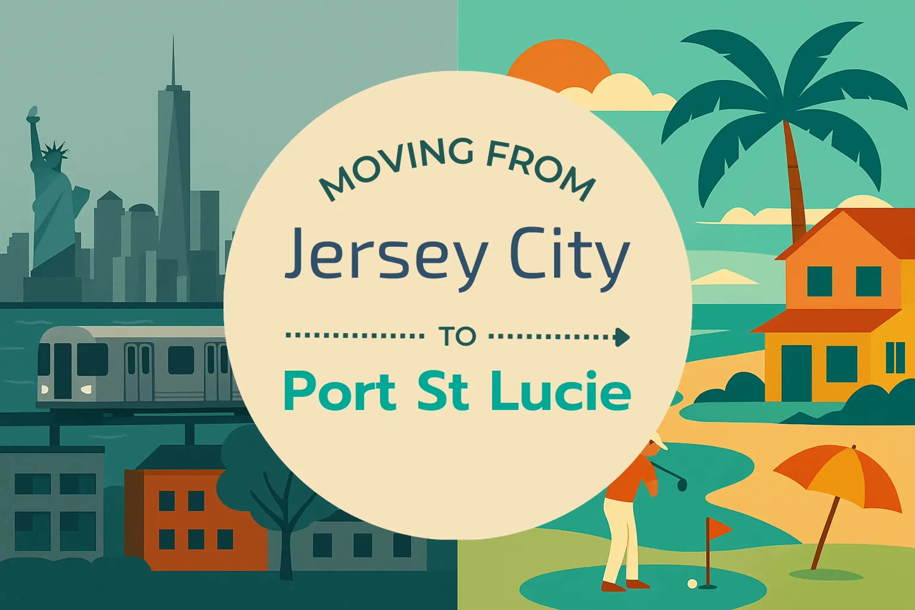 Side-by-side comparison of Jersey City to Port St. Lucie moving companies