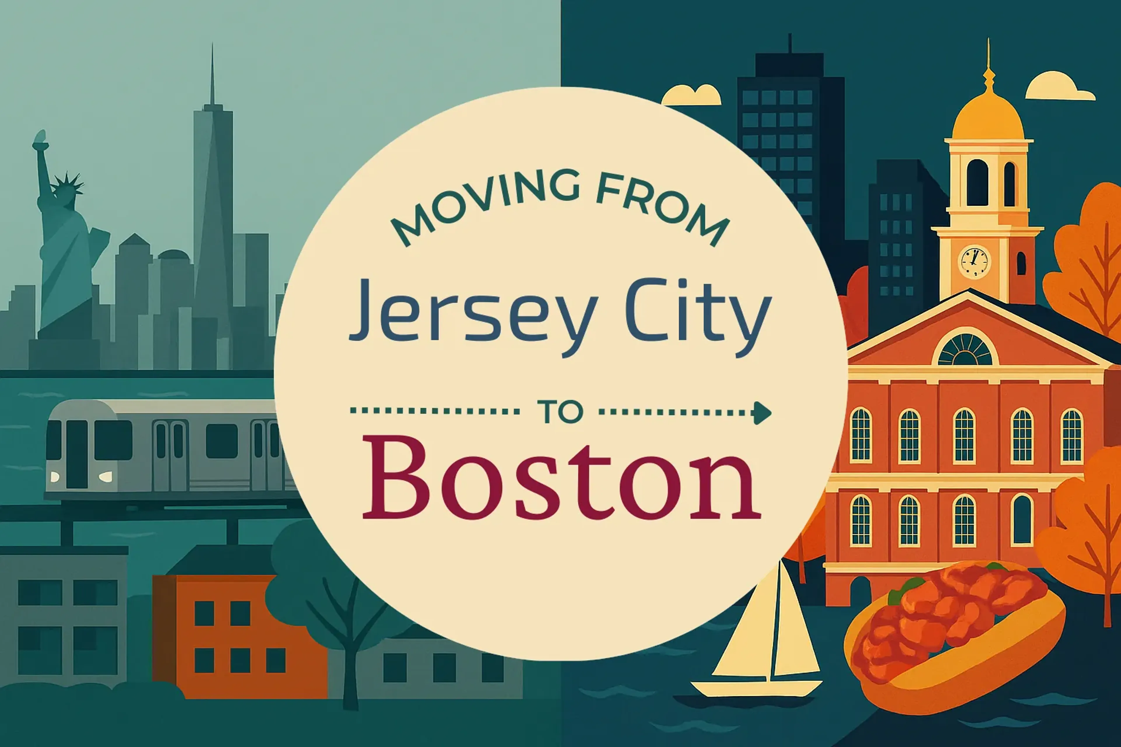 Side-by-side comparison of Jersey City to Boston moving companies