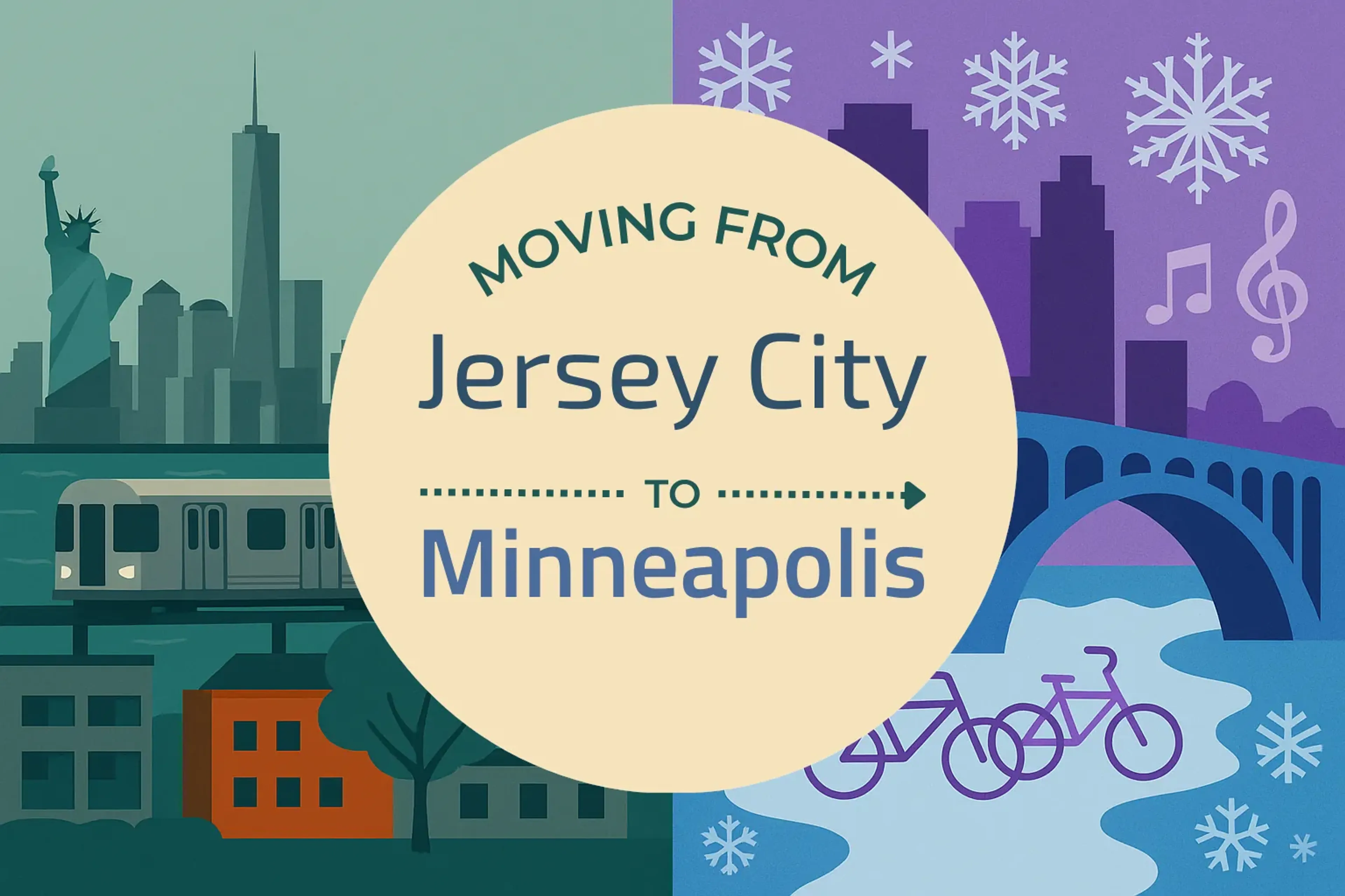 Side-by-side comparison of Jersey City to Minneapolis moving companies