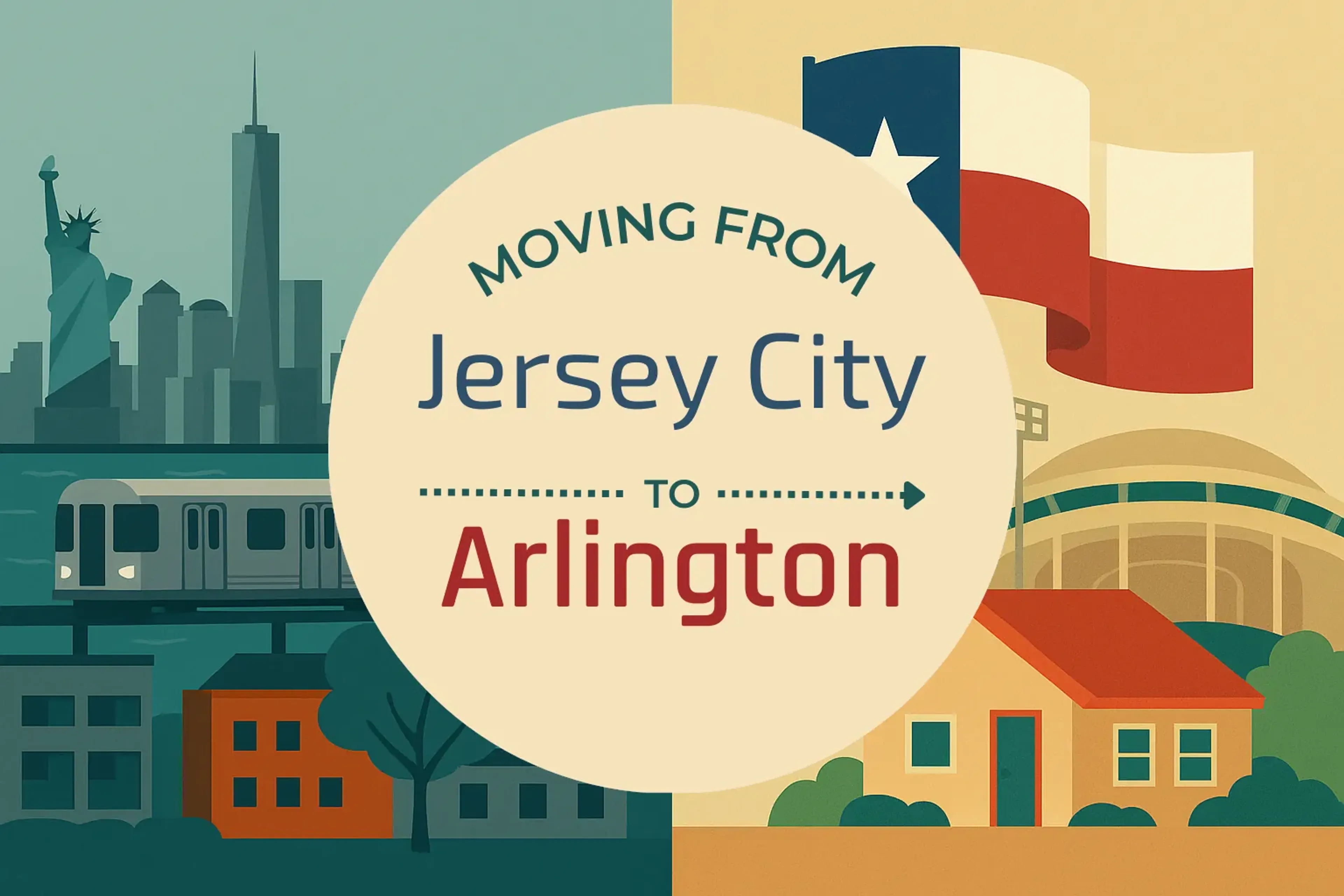 Side-by-side comparison of Jersey City to Arlington moving companies