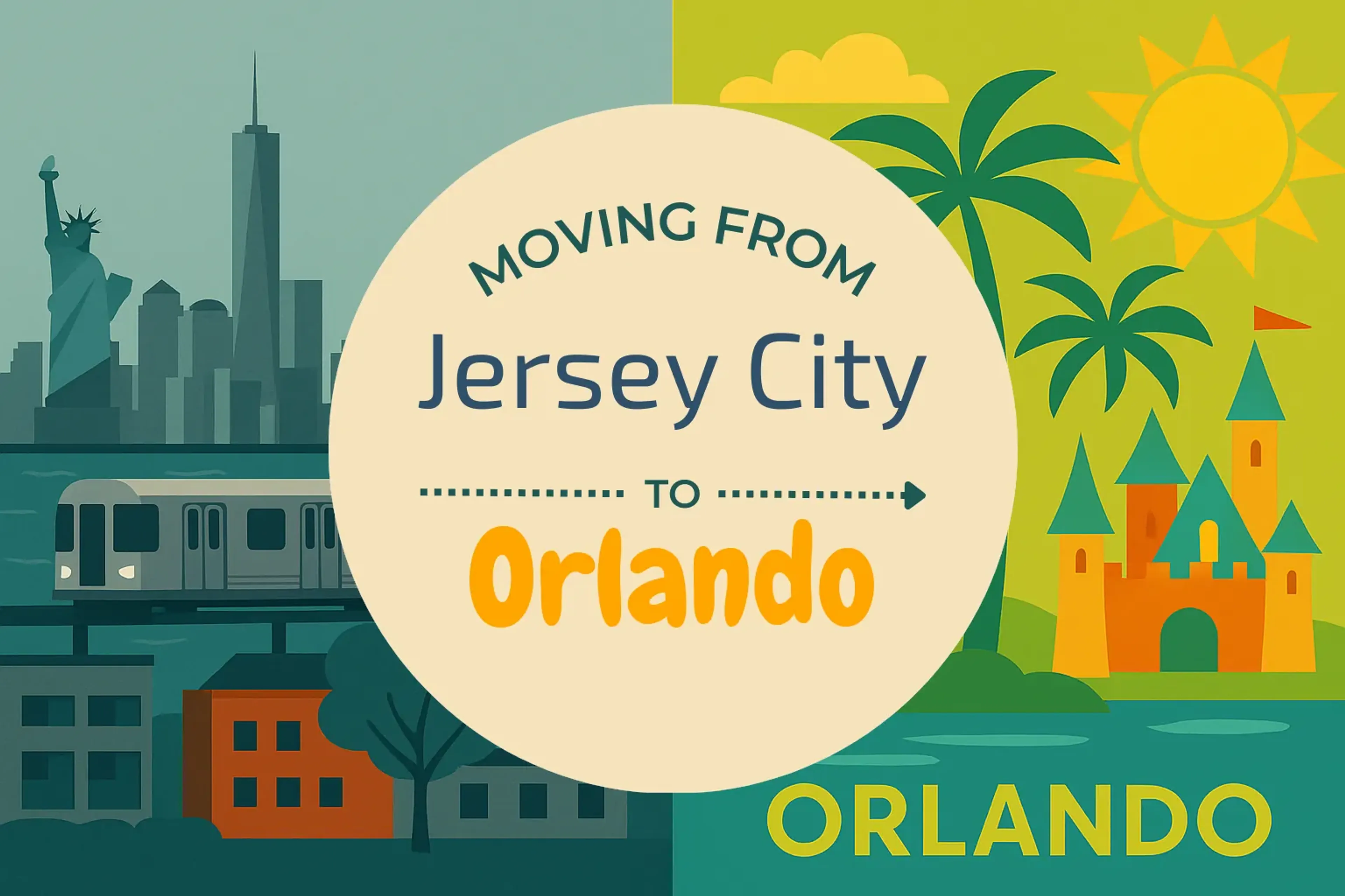 Side-by-side comparison of Jersey City to Orlando moving companies
