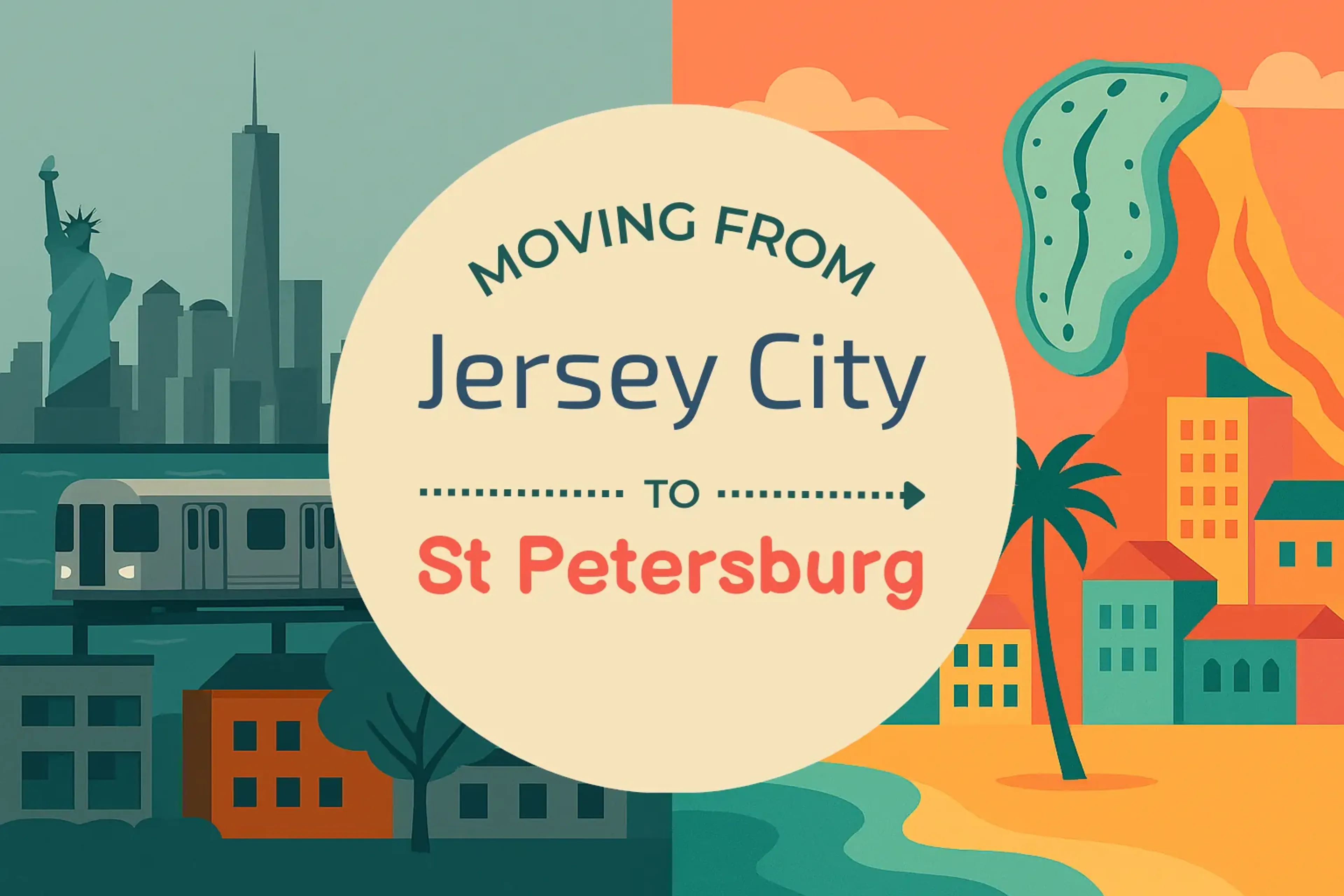 Side-by-side comparison of Jersey City to St. Petersburg moving companies