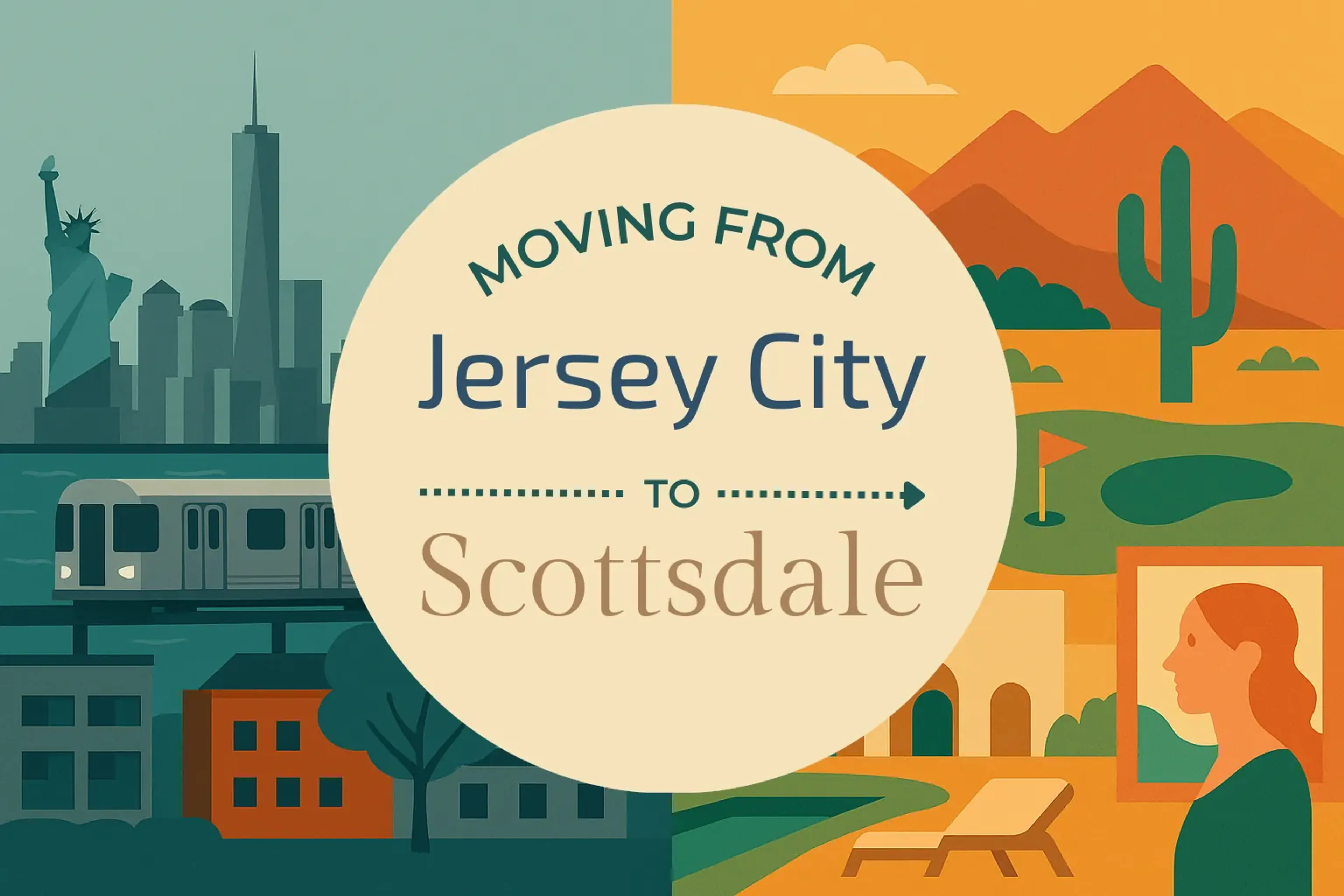 Side-by-side comparison of Jersey City to Scottsdale moving companies