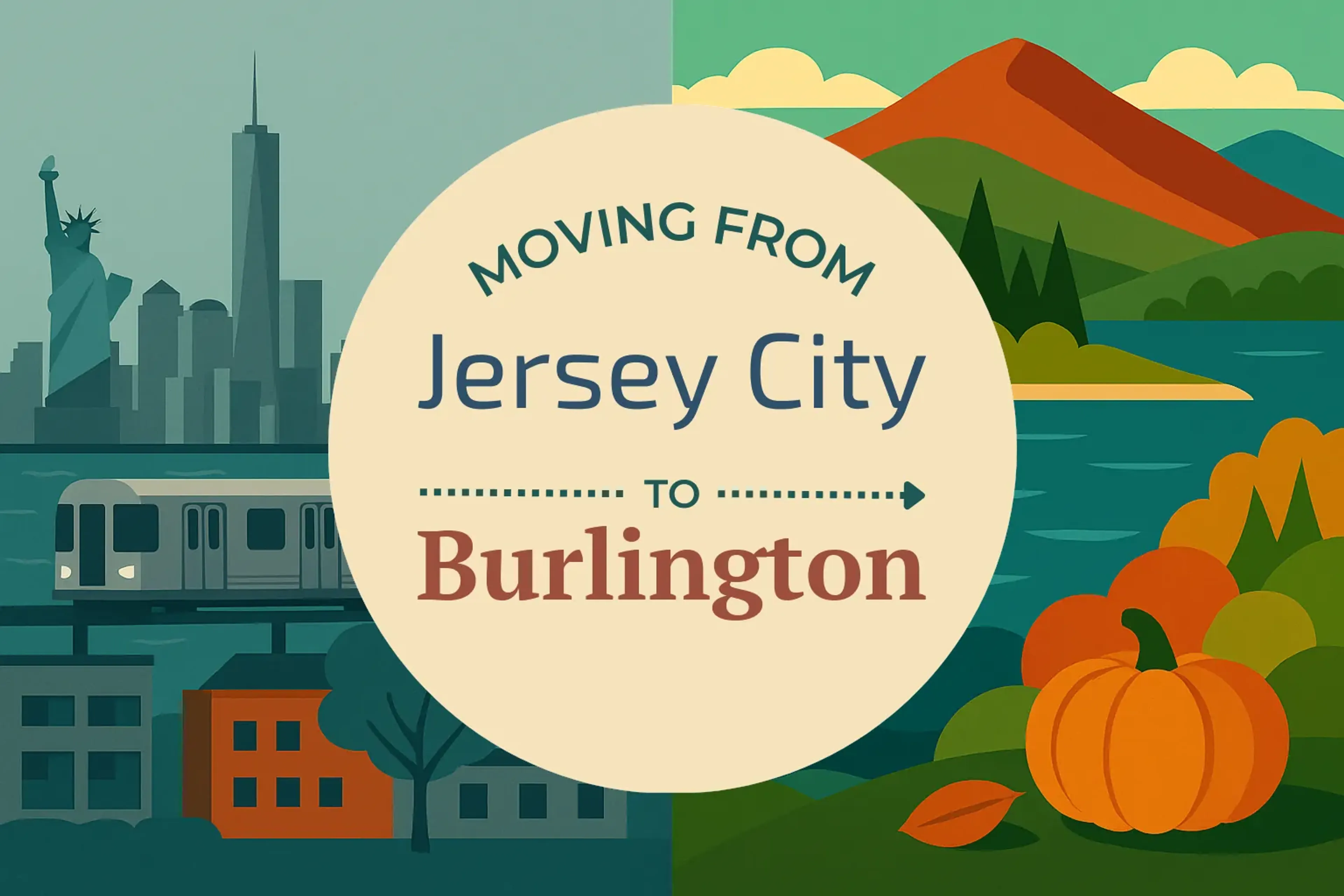 Side-by-side comparison of Jersey City to Burlington moving companies