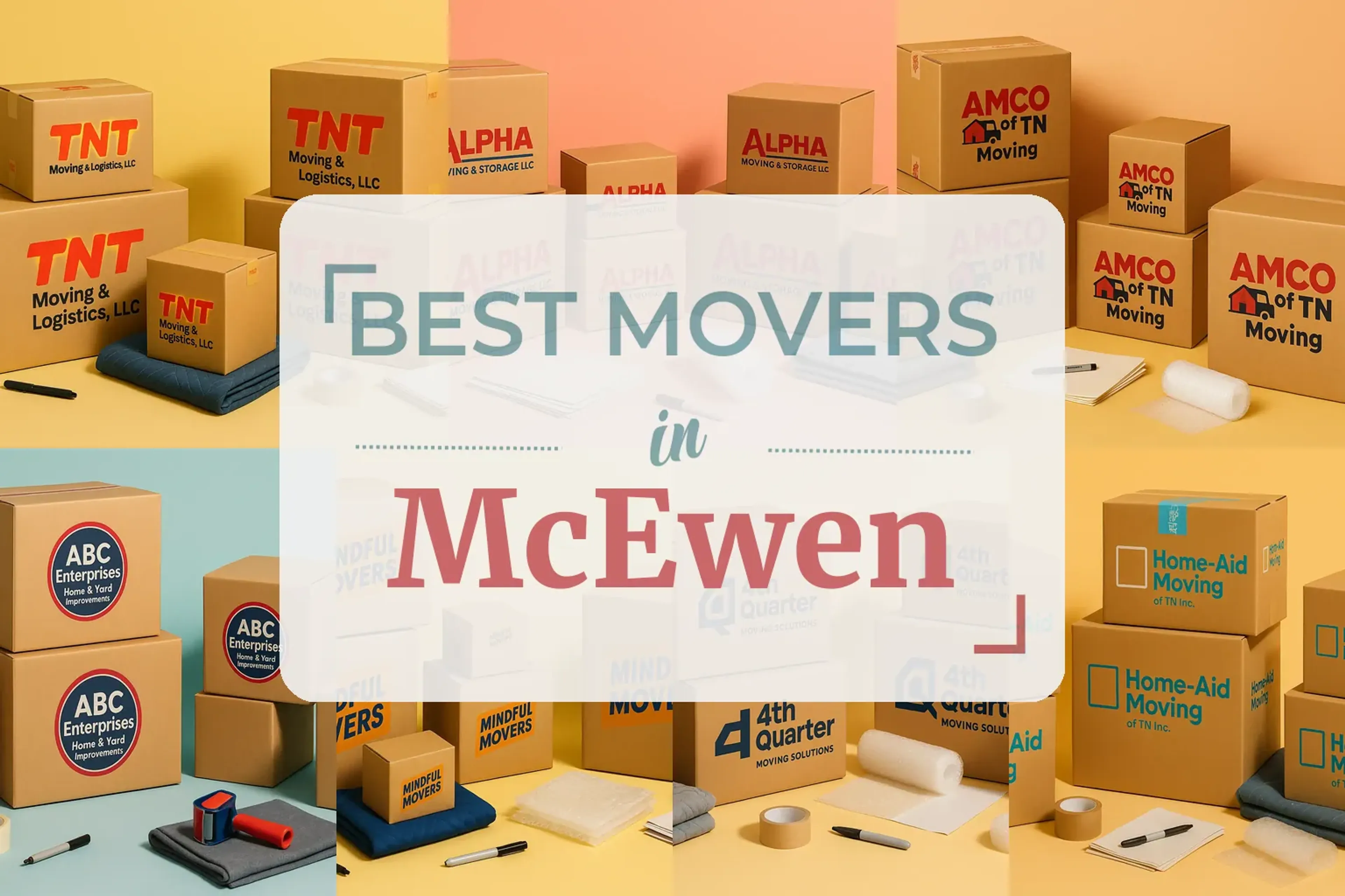 Side-by-side comparison of McEwen moving companies