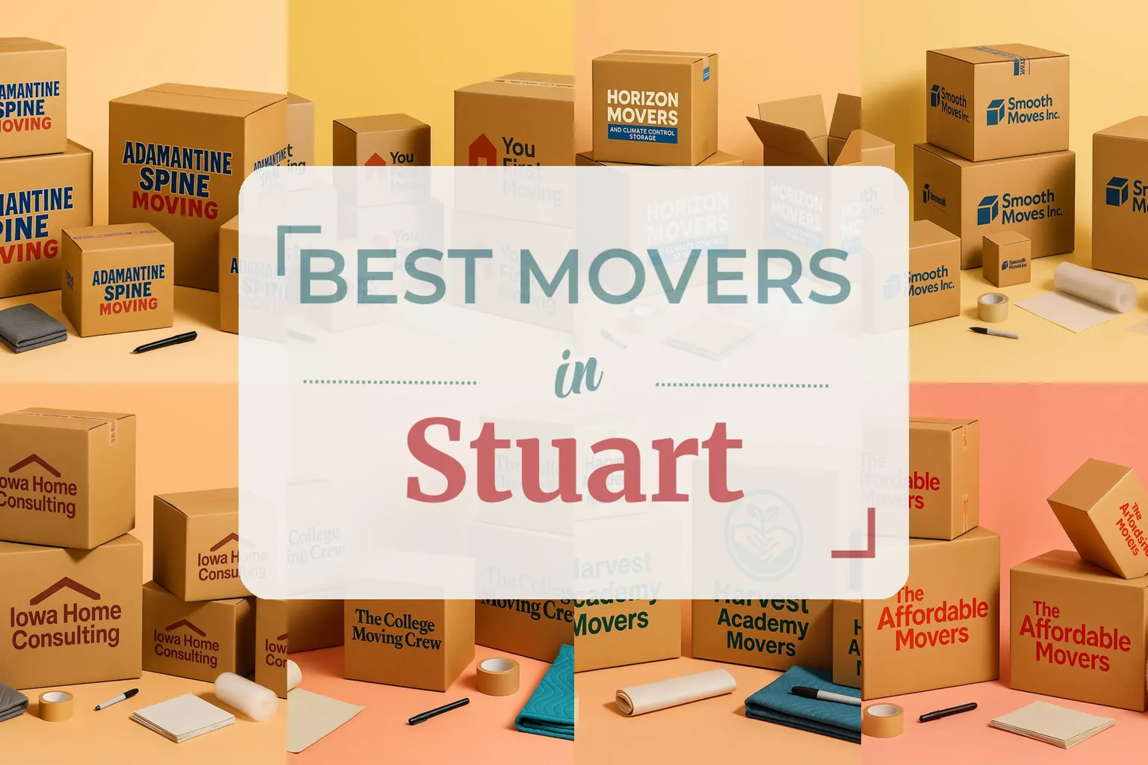 Side-by-side comparison of Stuart moving companies