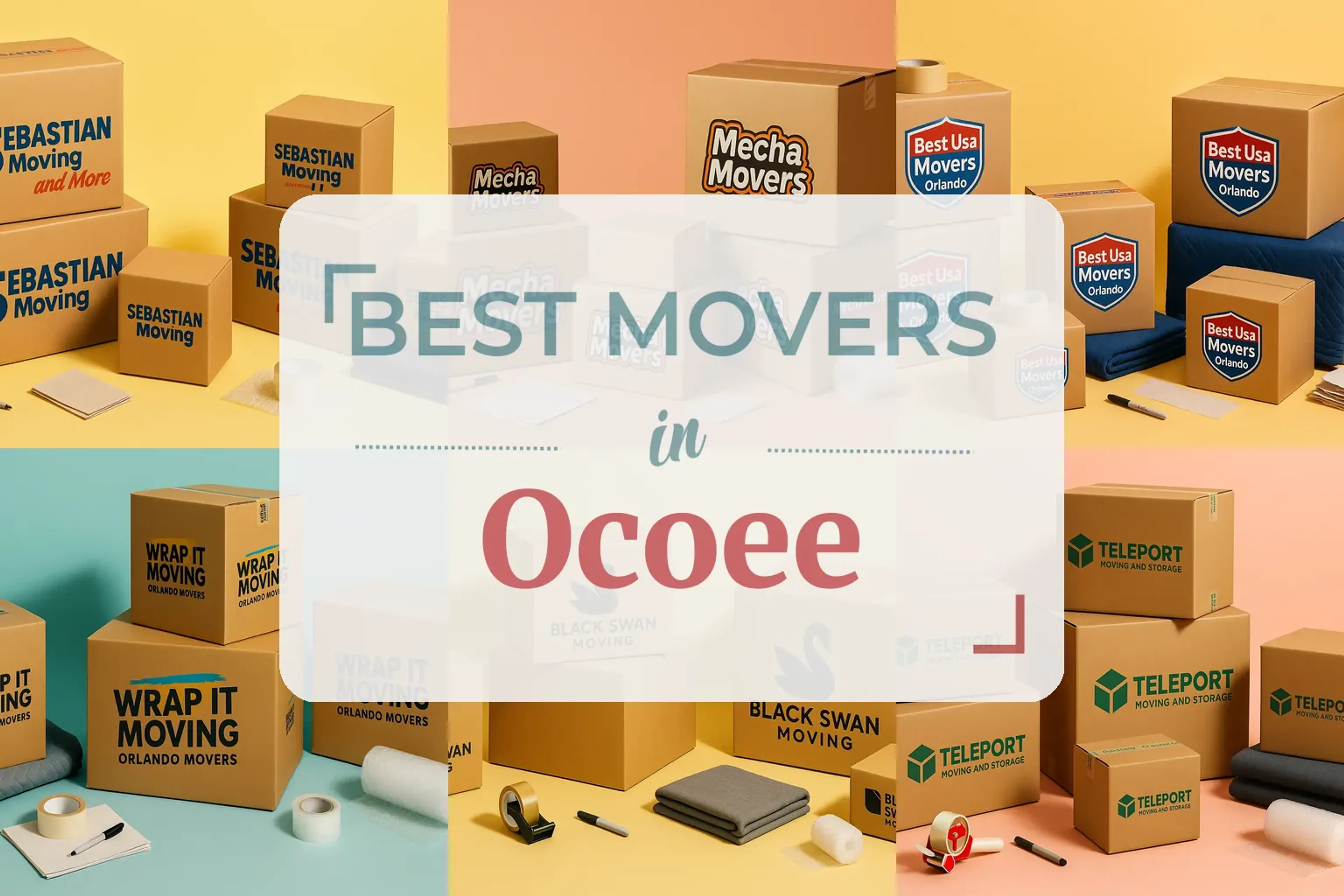Side-by-side comparison of Ocoee moving companies