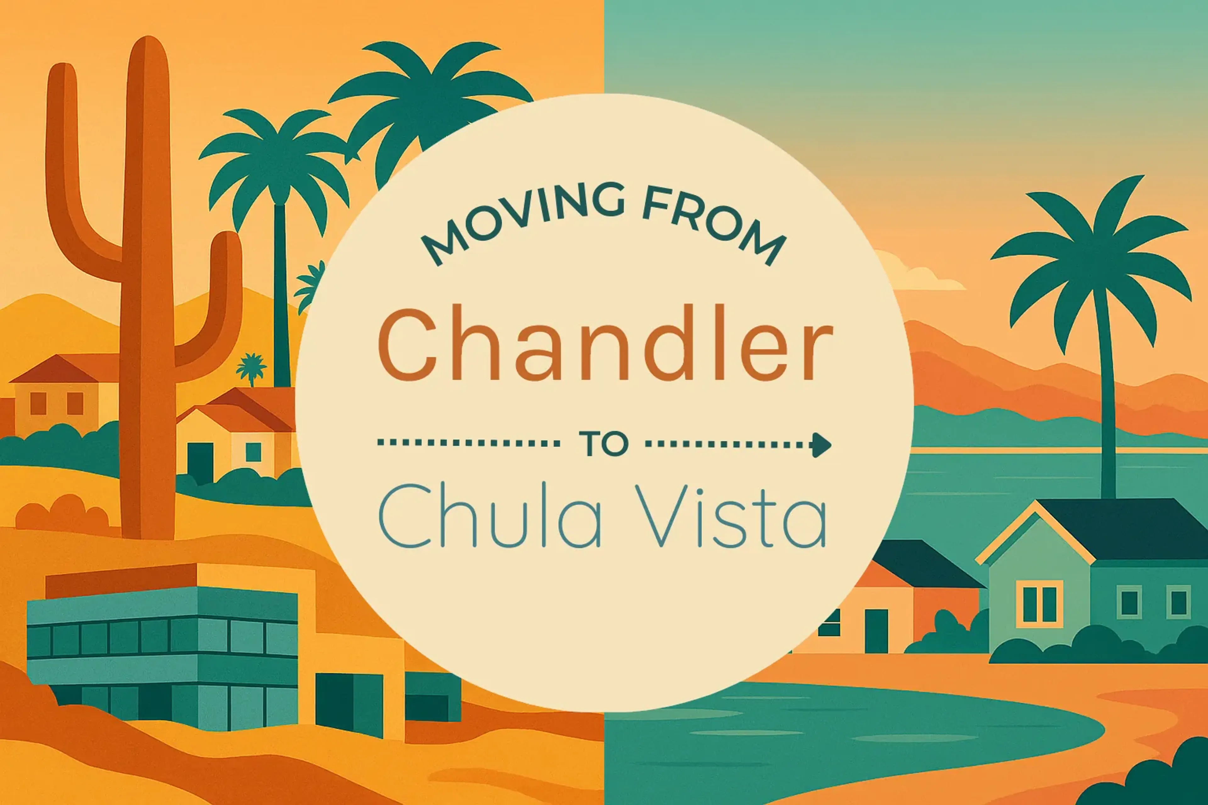 Side-by-side comparison of Chandler to Chula Vista moving companies