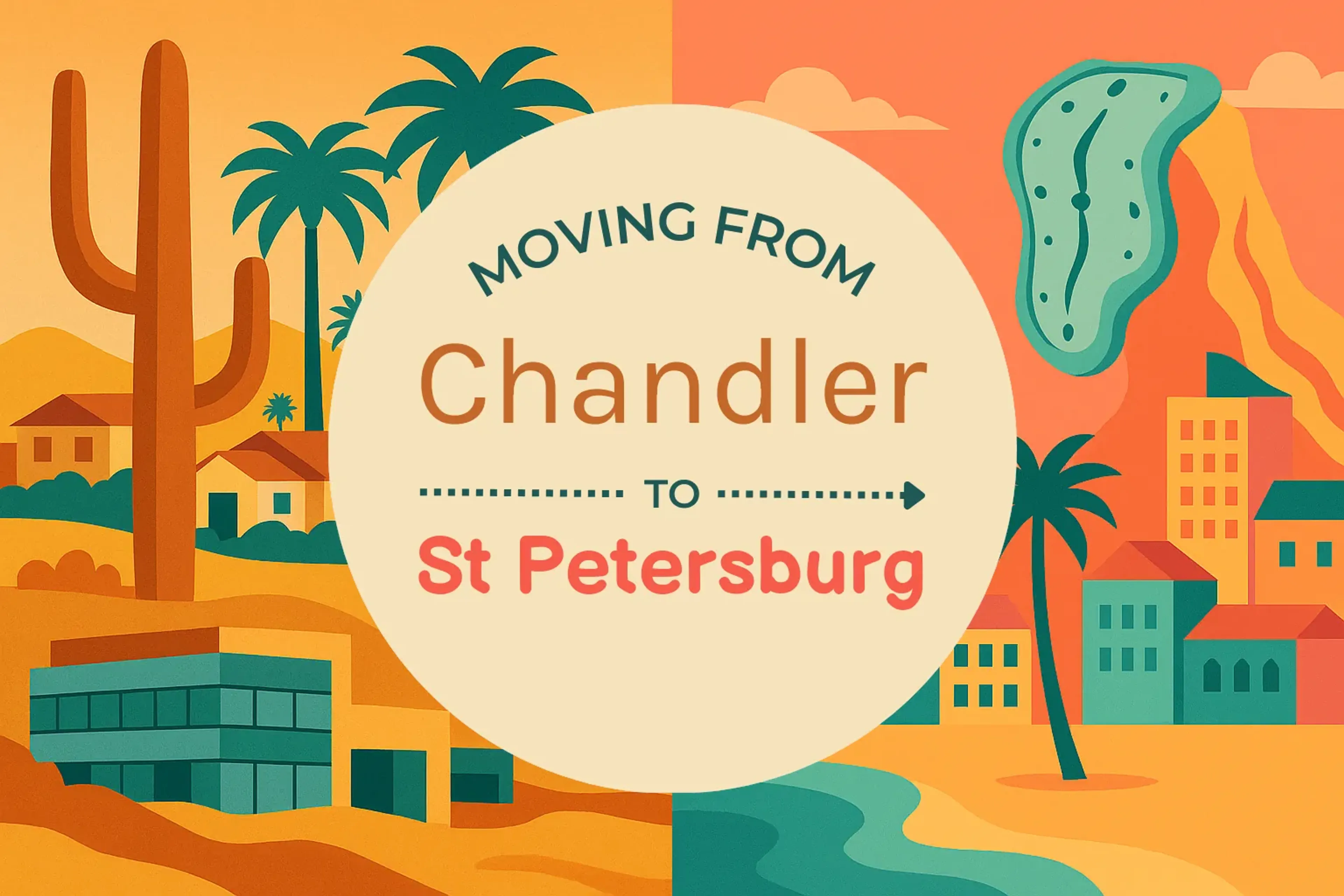 Side-by-side comparison of Chandler to St. Petersburg moving companies