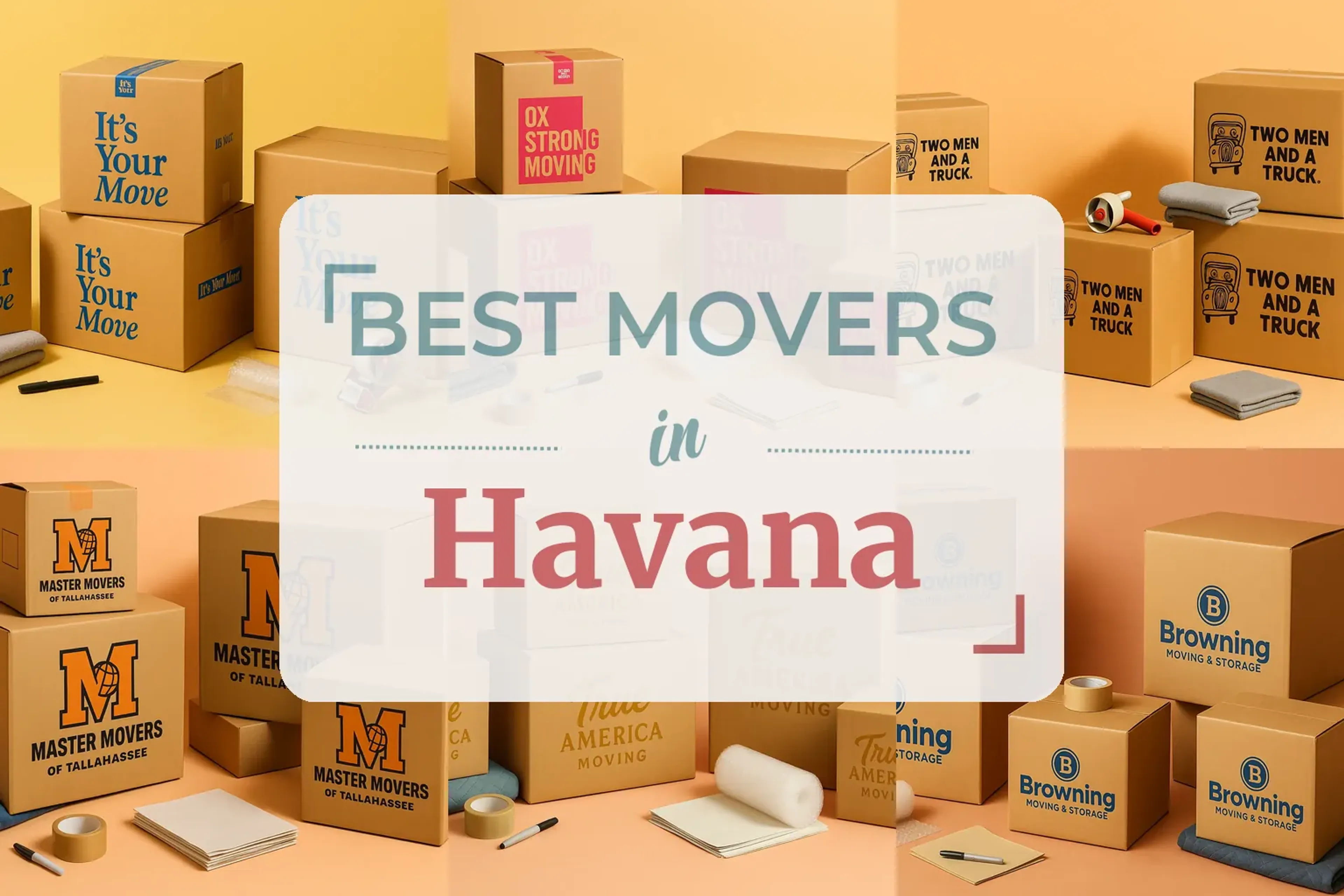 Side-by-side comparison of Havana moving companies