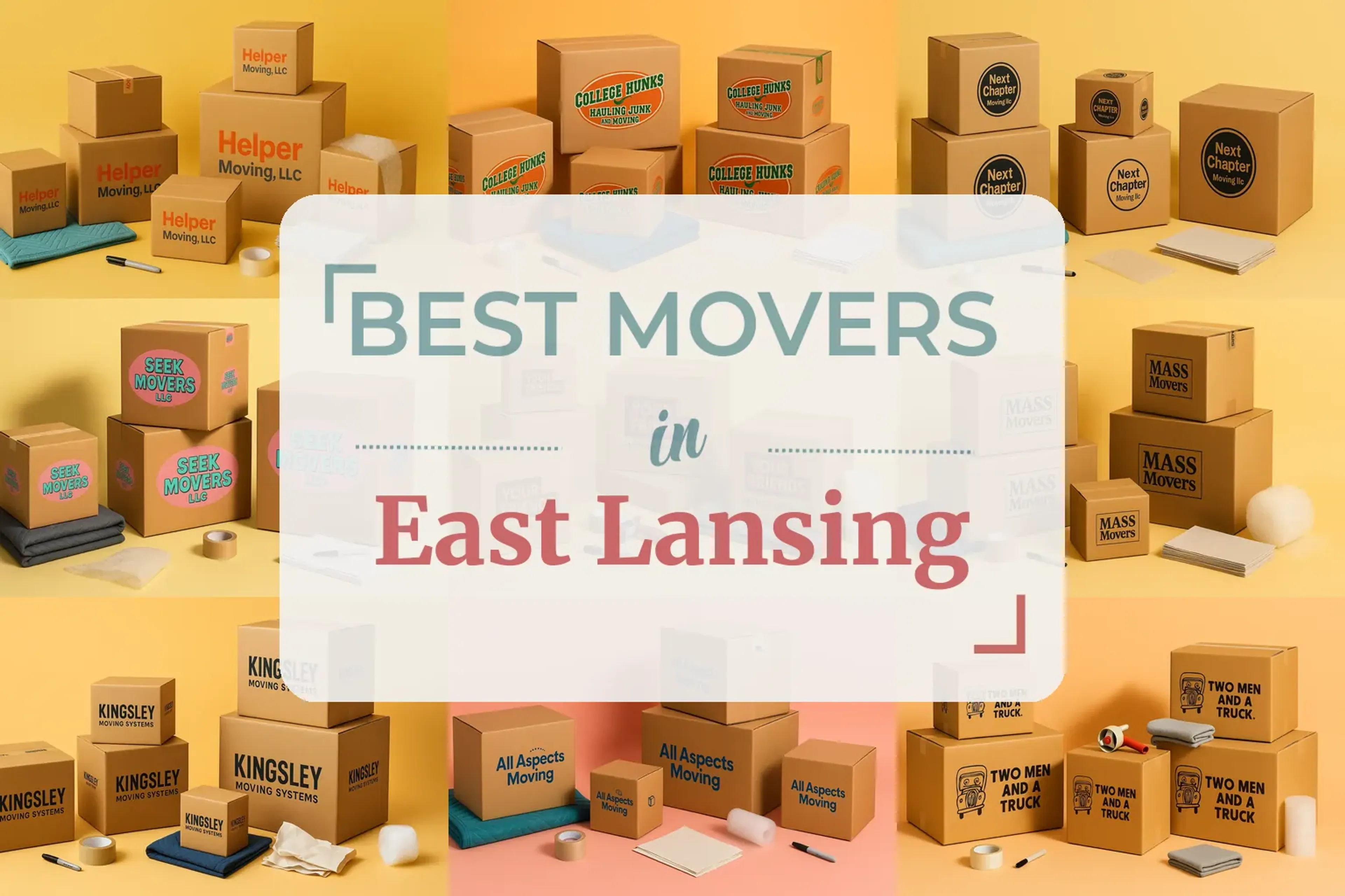 Side-by-side comparison of East Lansing moving companies