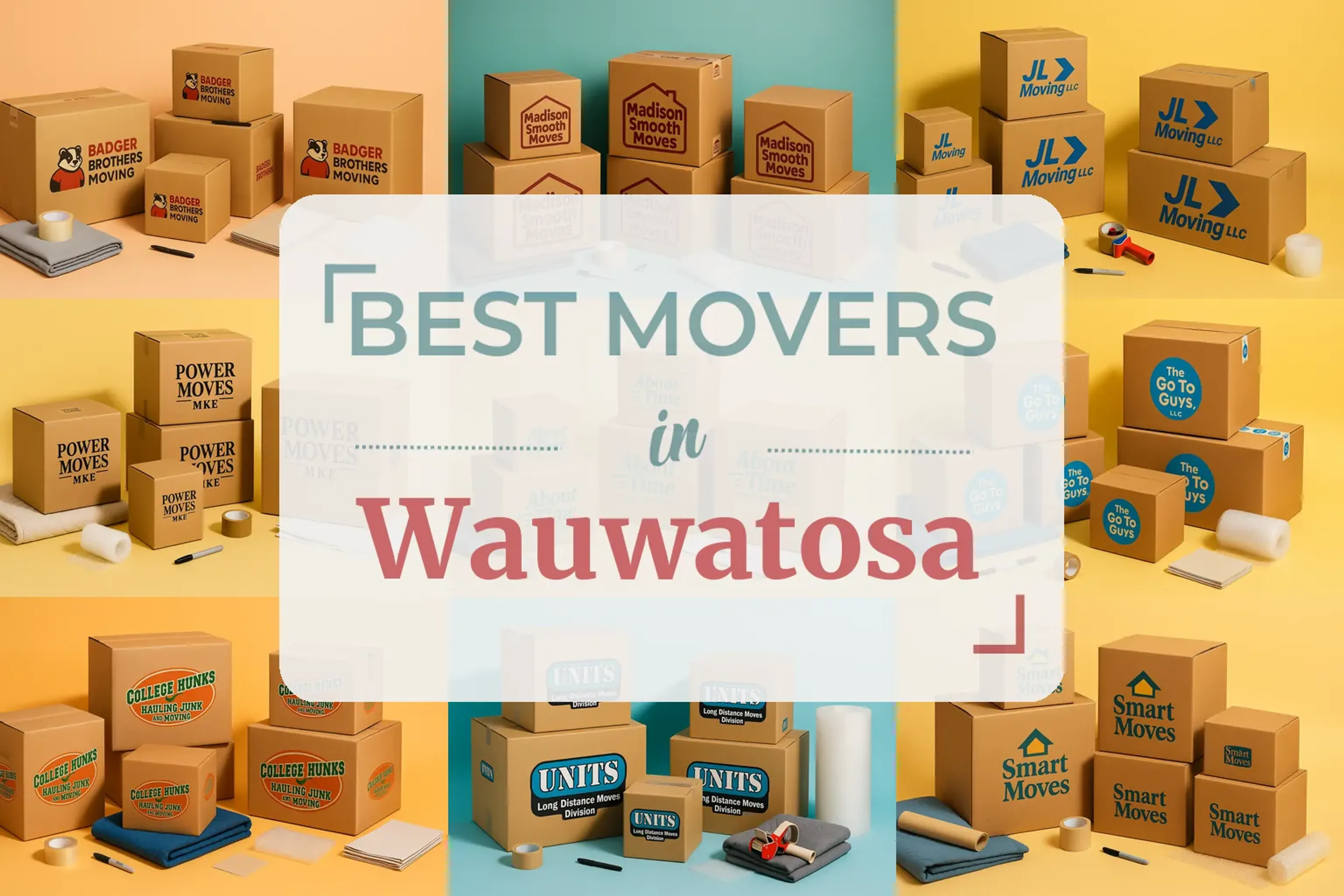 Side-by-side comparison of Wauwatosa moving companies