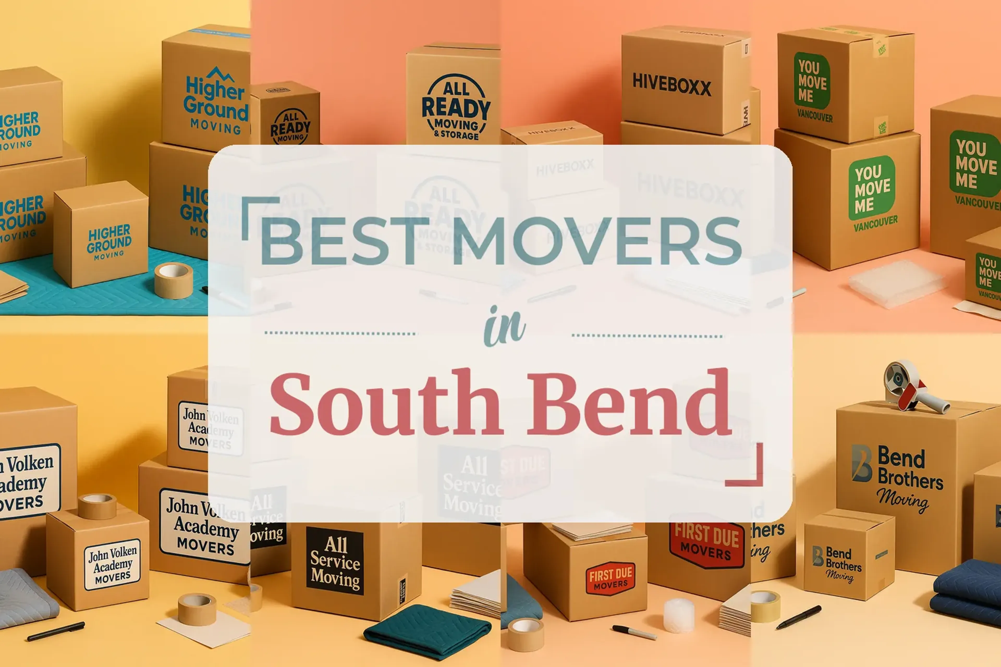 Side-by-side comparison of South Bend moving companies
