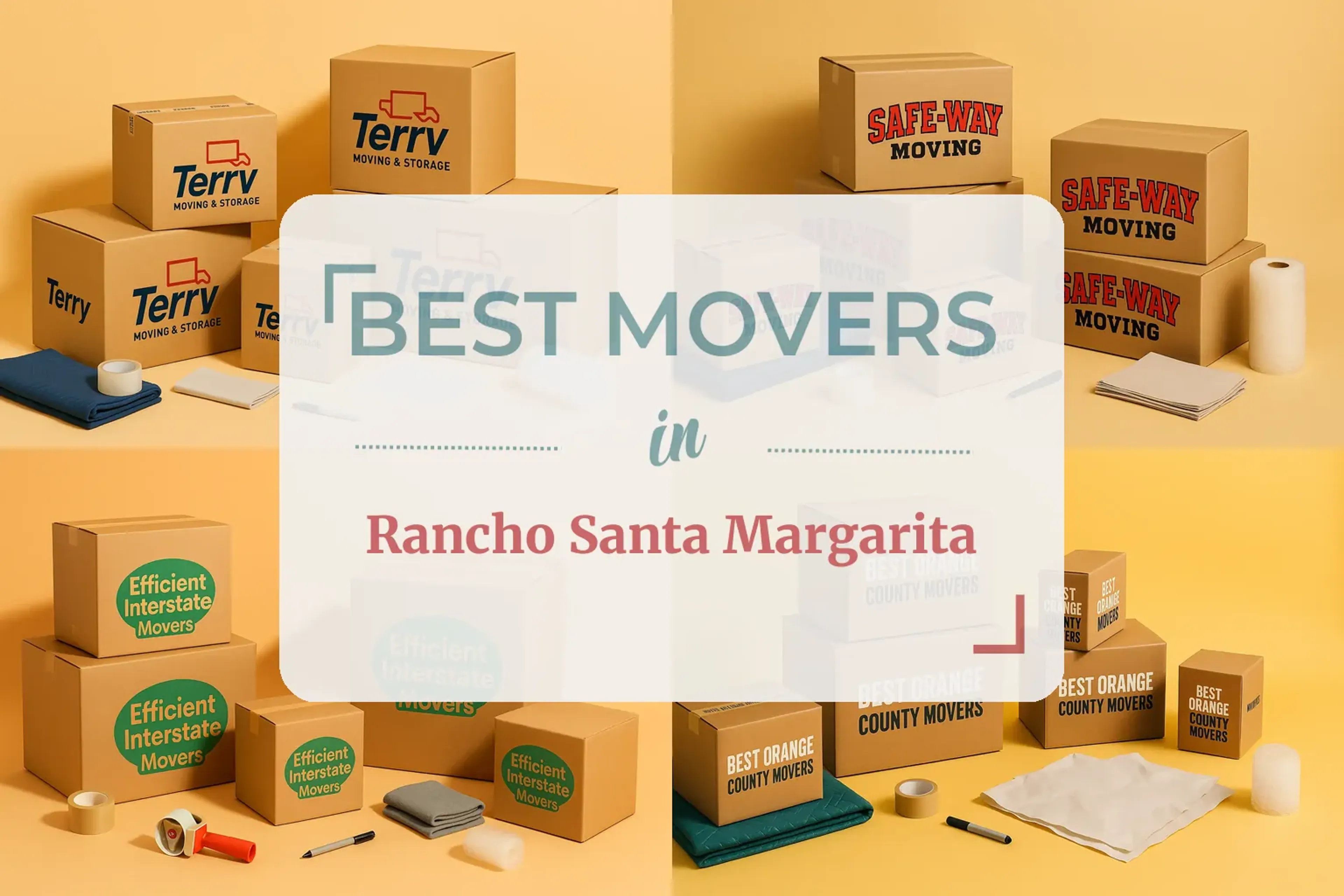 Side-by-side comparison of Rancho Santa Margarita moving companies