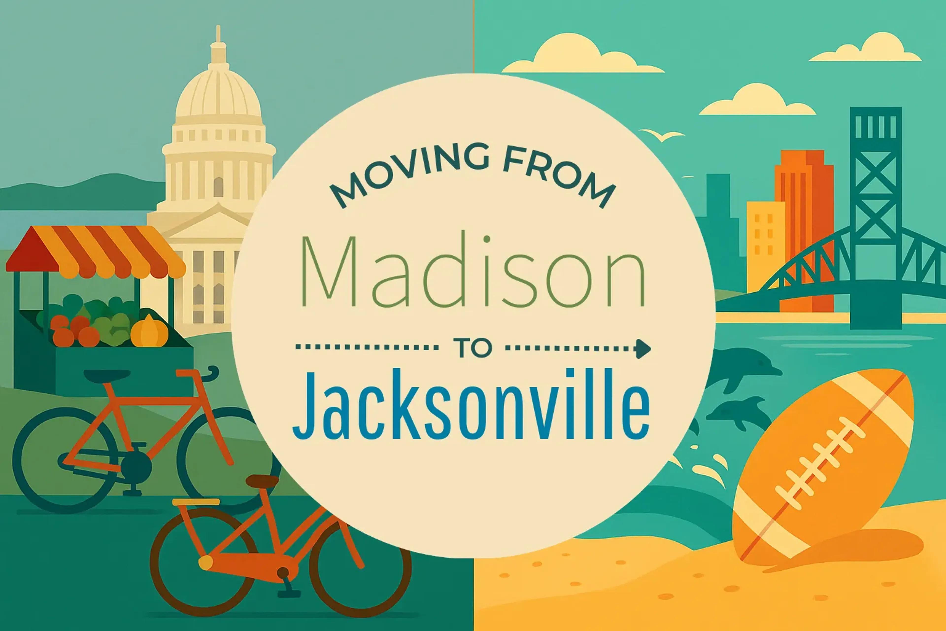 Side-by-side comparison of Madison to Jacksonville moving companies