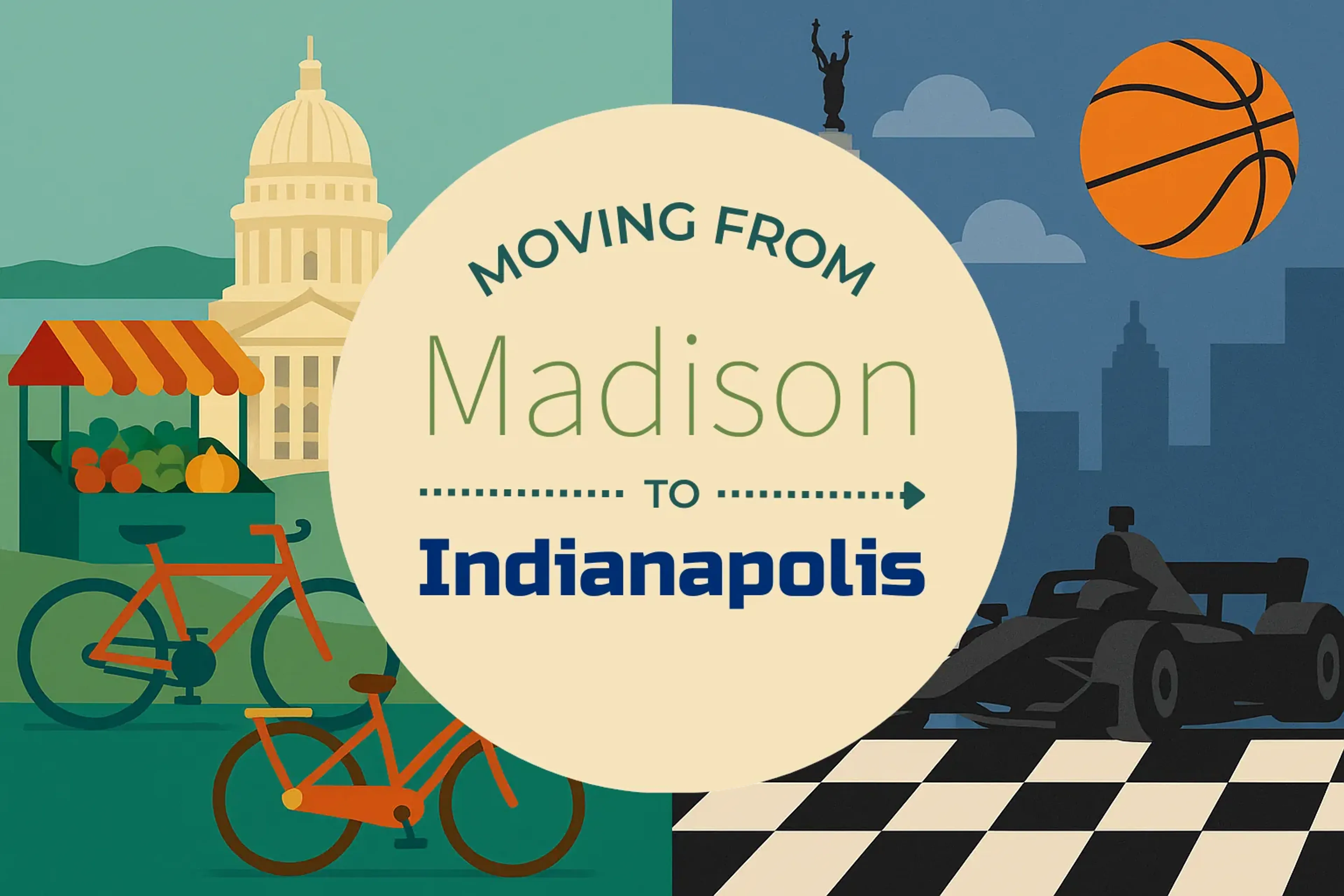 Side-by-side comparison of Madison to Indianapolis moving companies