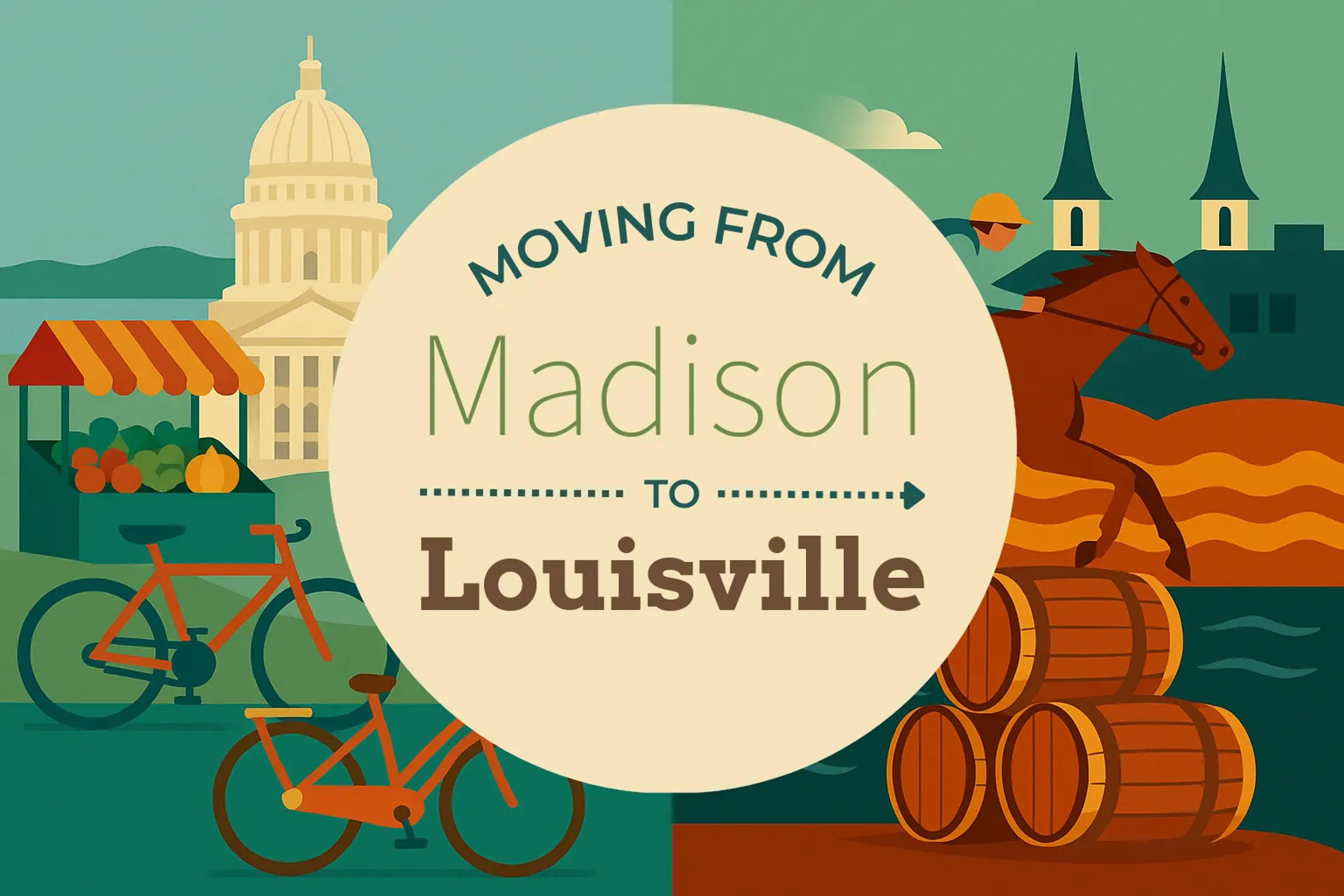 Side-by-side comparison of Madison to Louisville moving companies