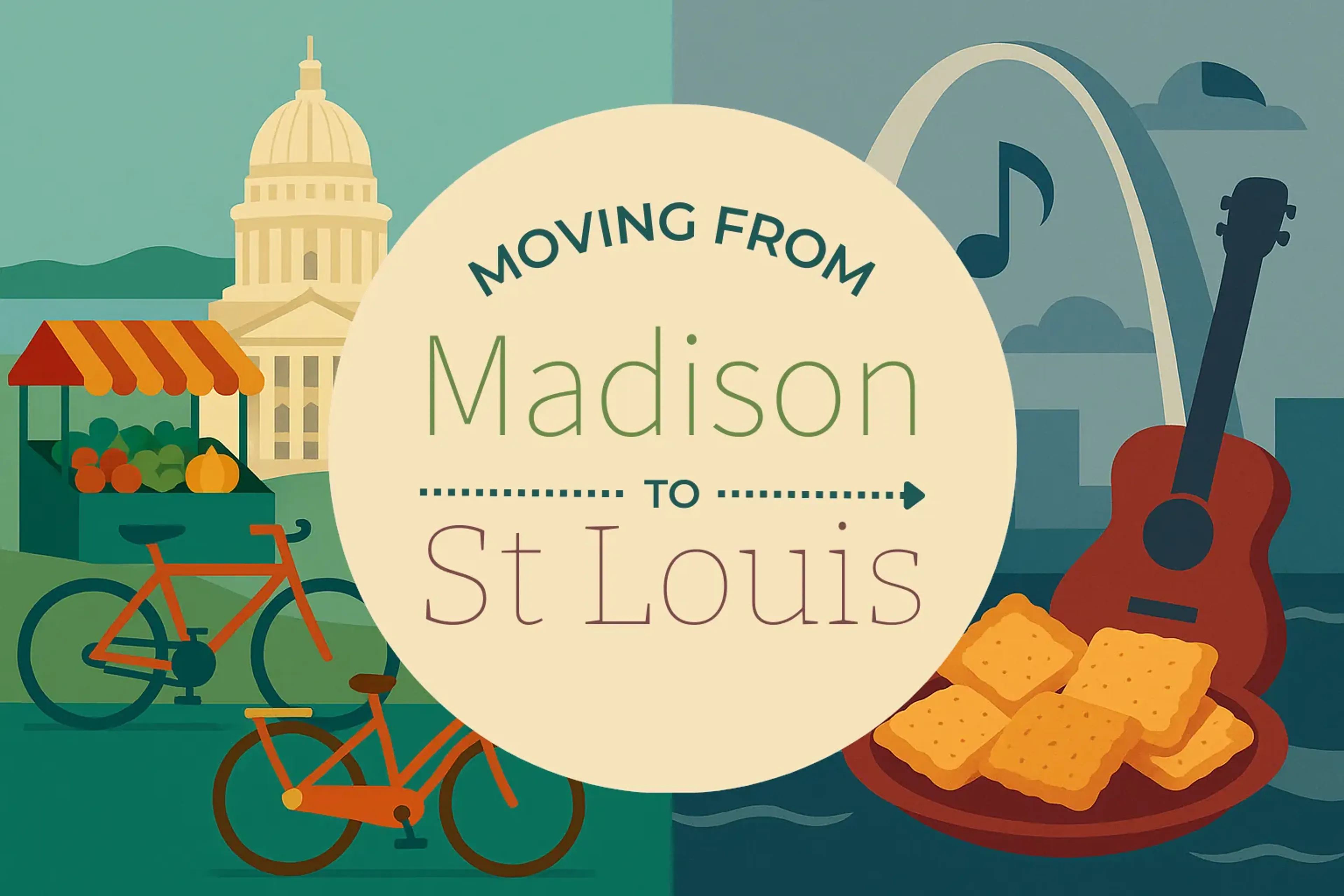 Side-by-side comparison of Madison to St. Louis moving companies