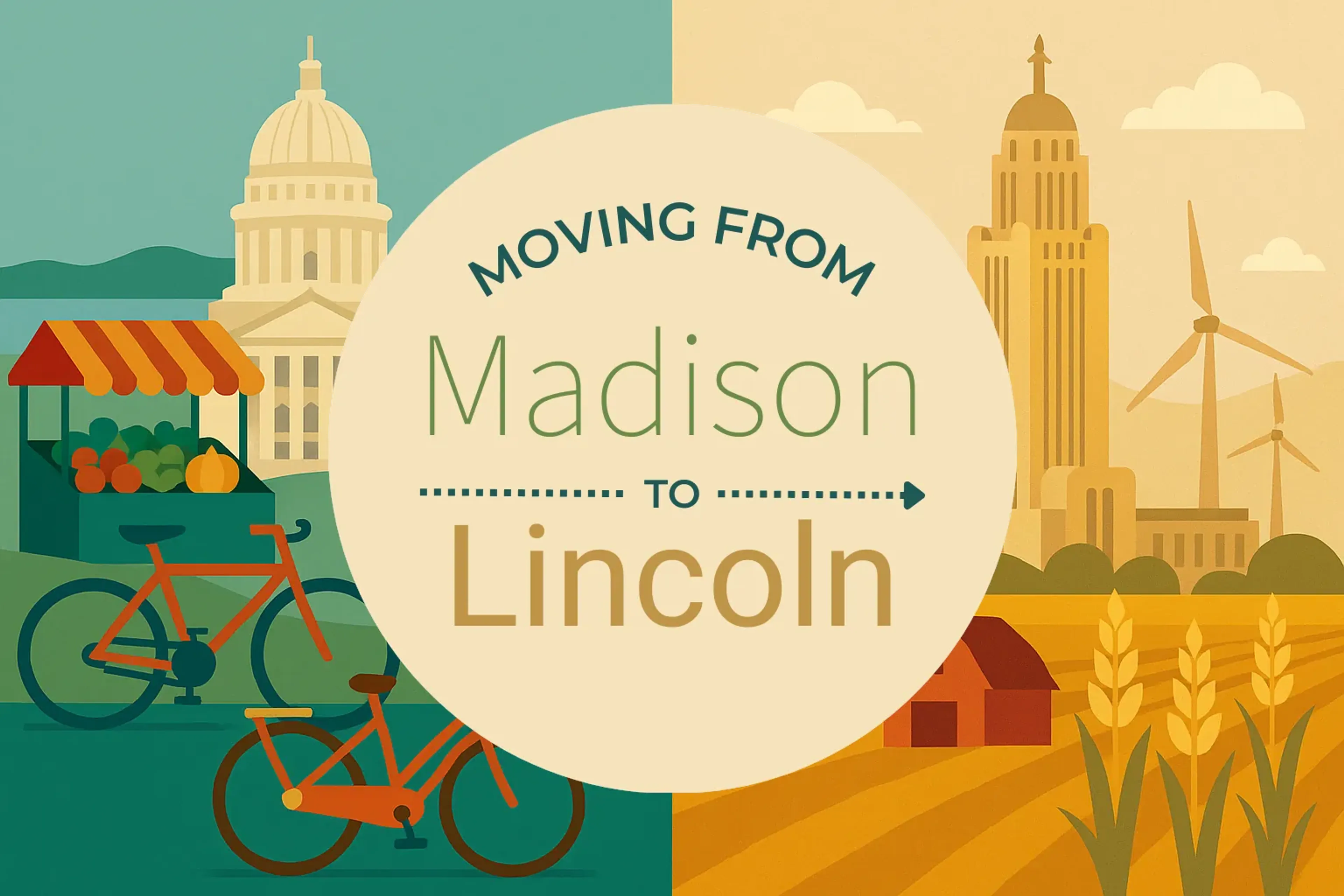 Side-by-side comparison of Madison to Lincoln moving companies