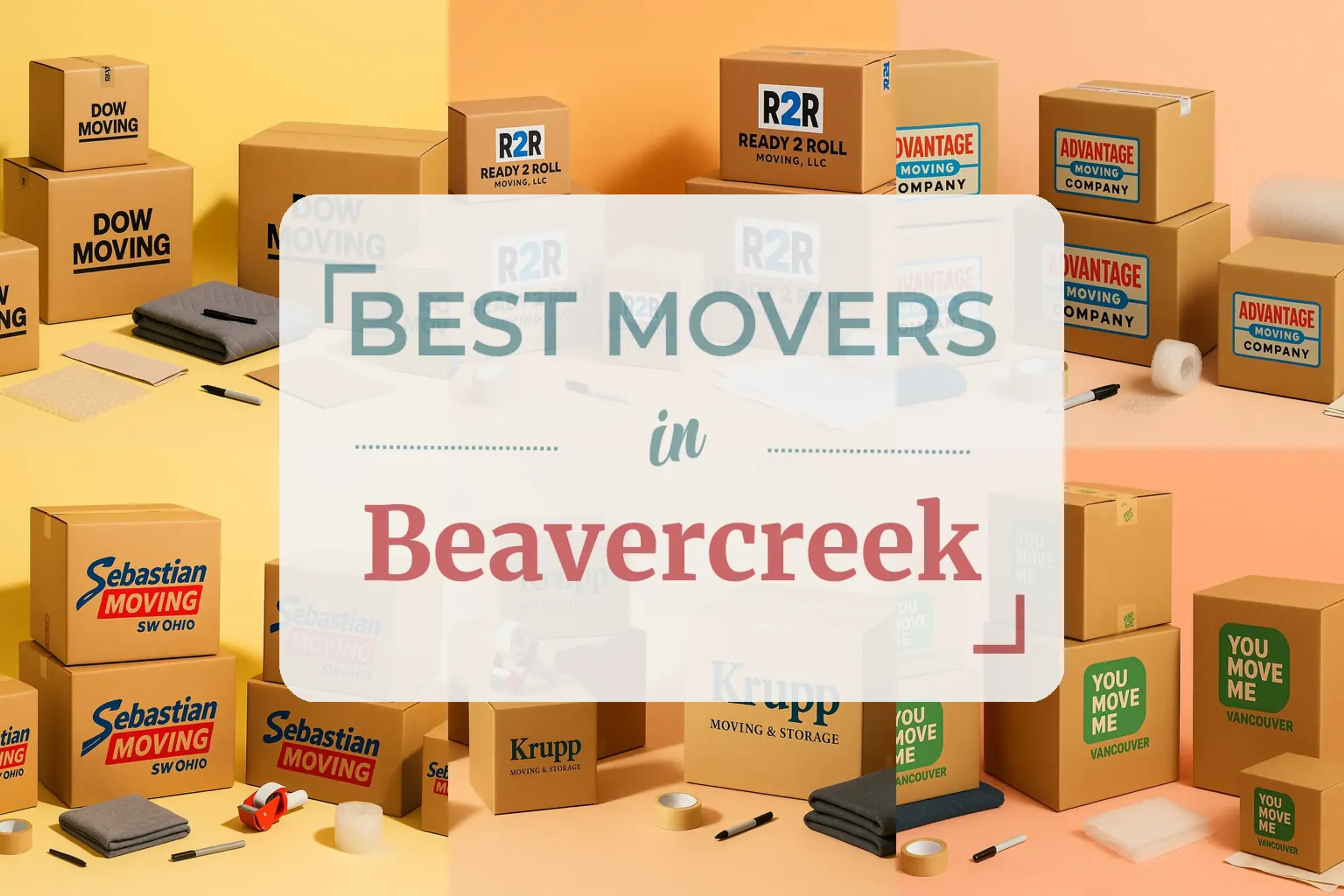 Side-by-side comparison of Beavercreek moving companies