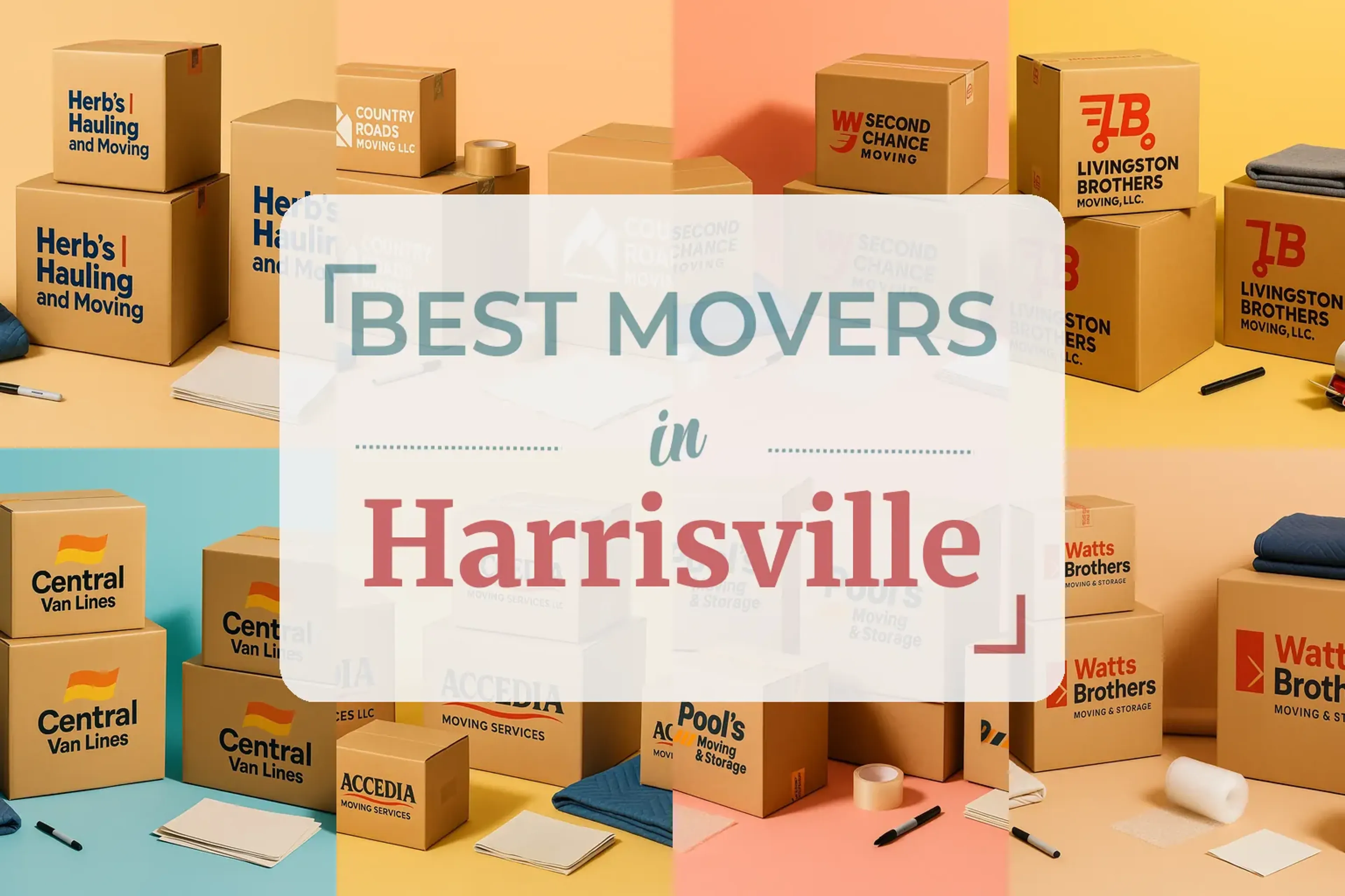Side-by-side comparison of Harrisville moving companies