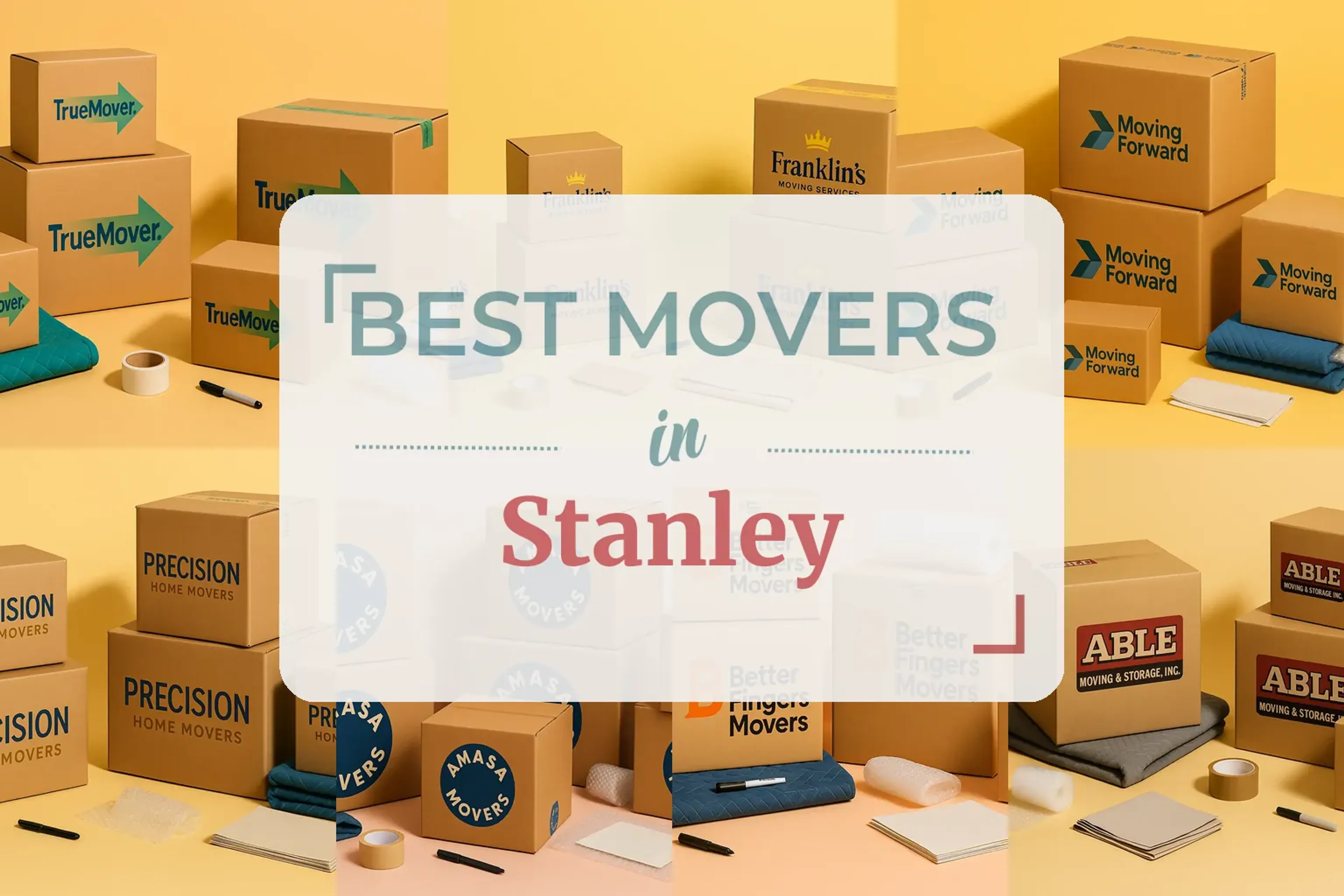 Side-by-side comparison of Stanley moving companies