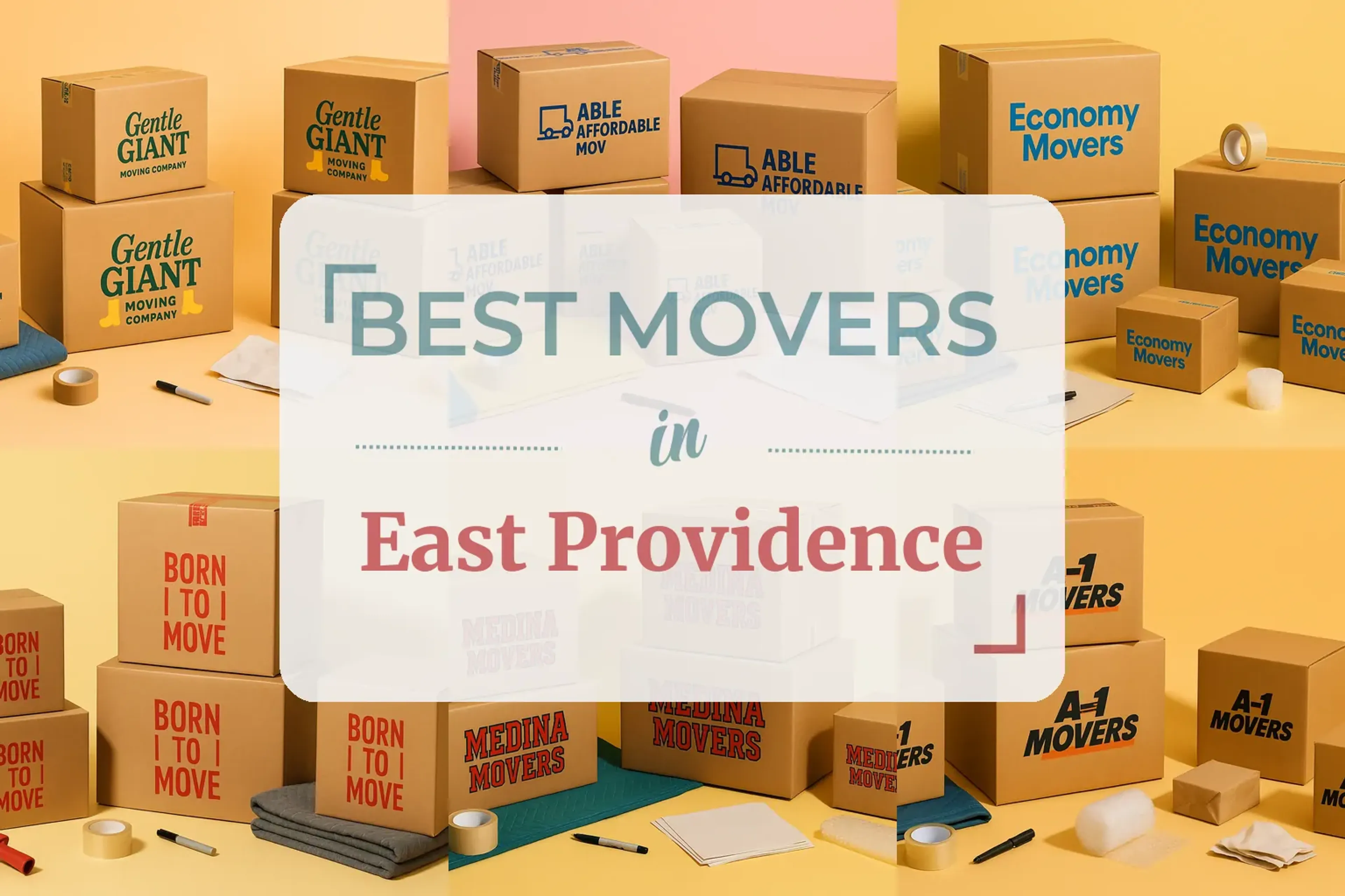 Side-by-side comparison of East Providence moving companies