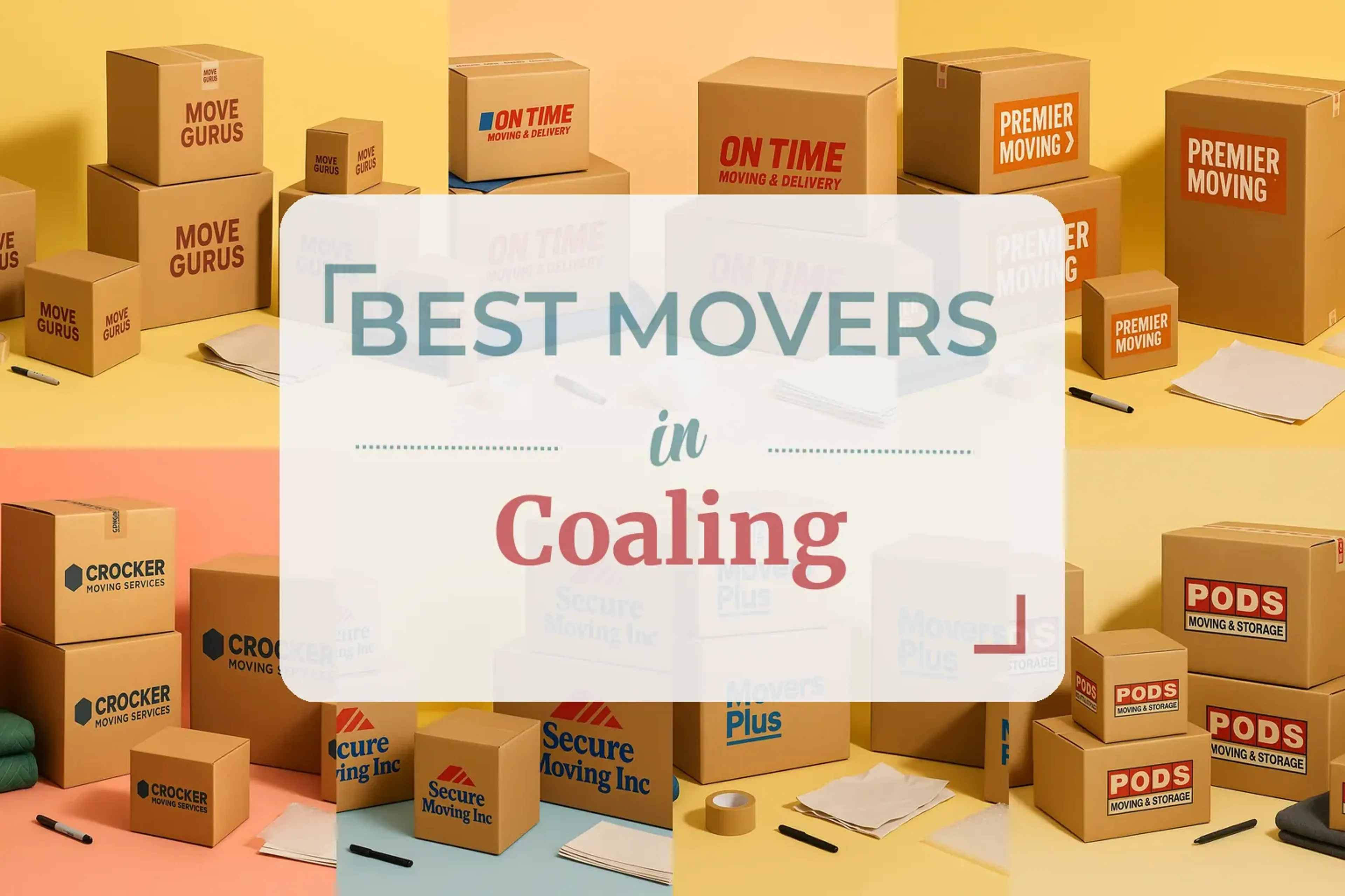 Side-by-side comparison of Coaling moving companies