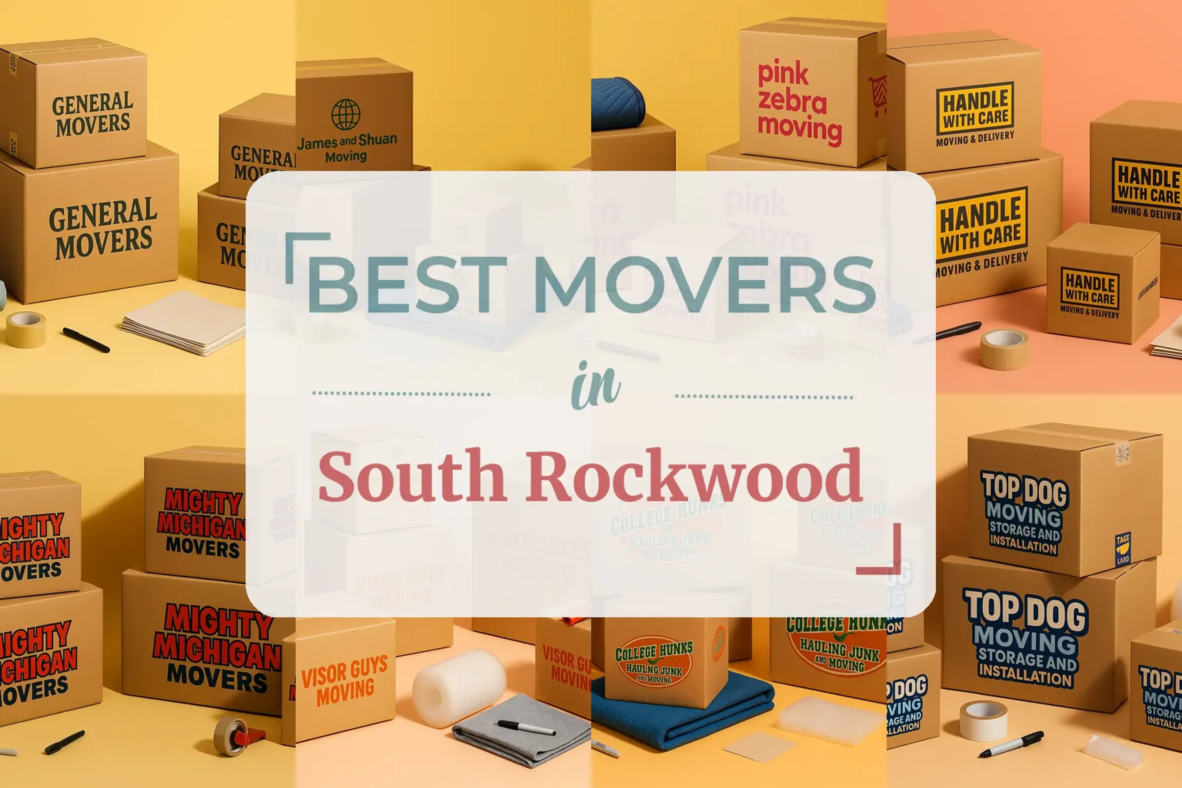 Side-by-side comparison of South Rockwood moving companies