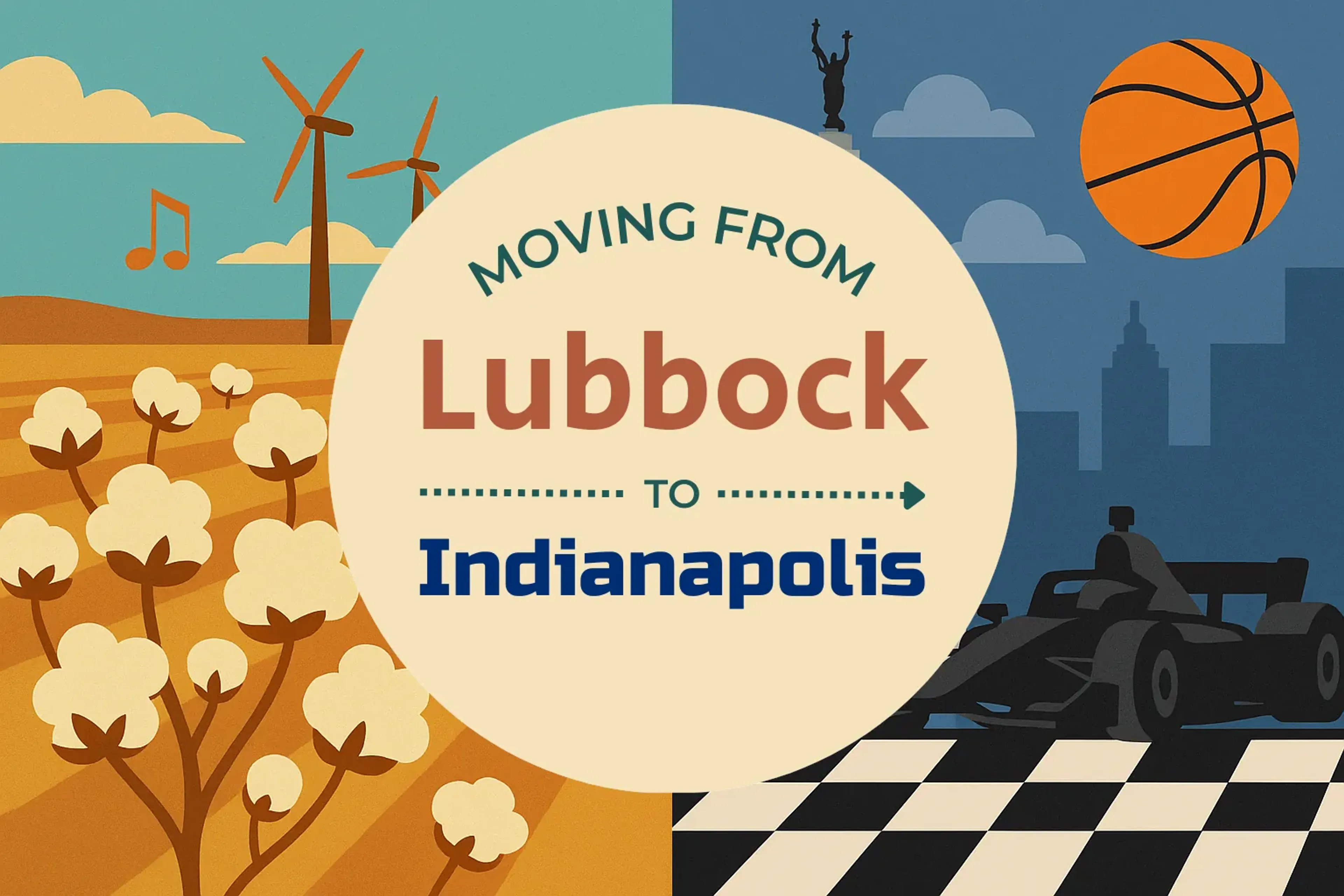 Side-by-side comparison of Lubbock to Indianapolis moving companies