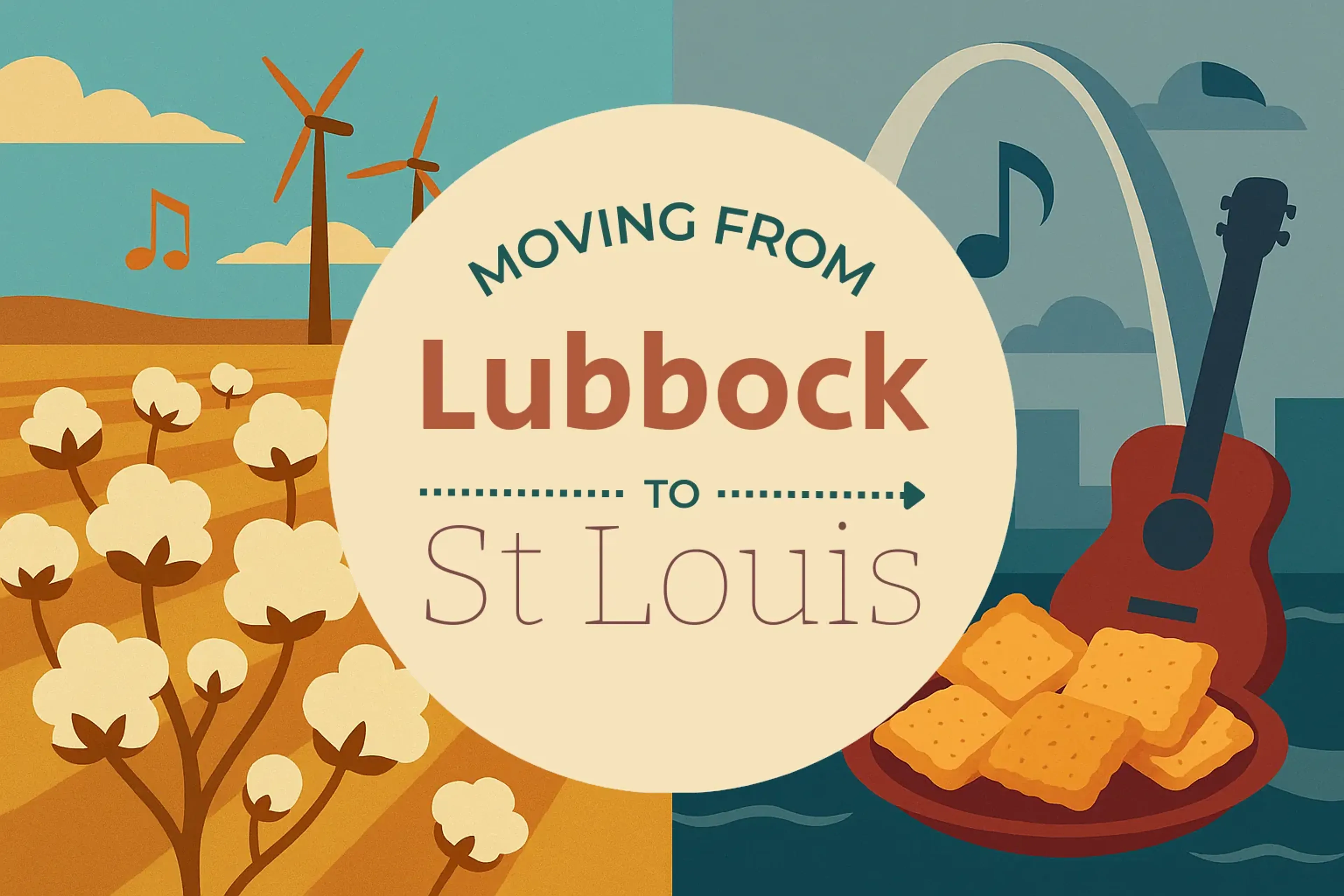 Side-by-side comparison of Lubbock to St. Louis moving companies