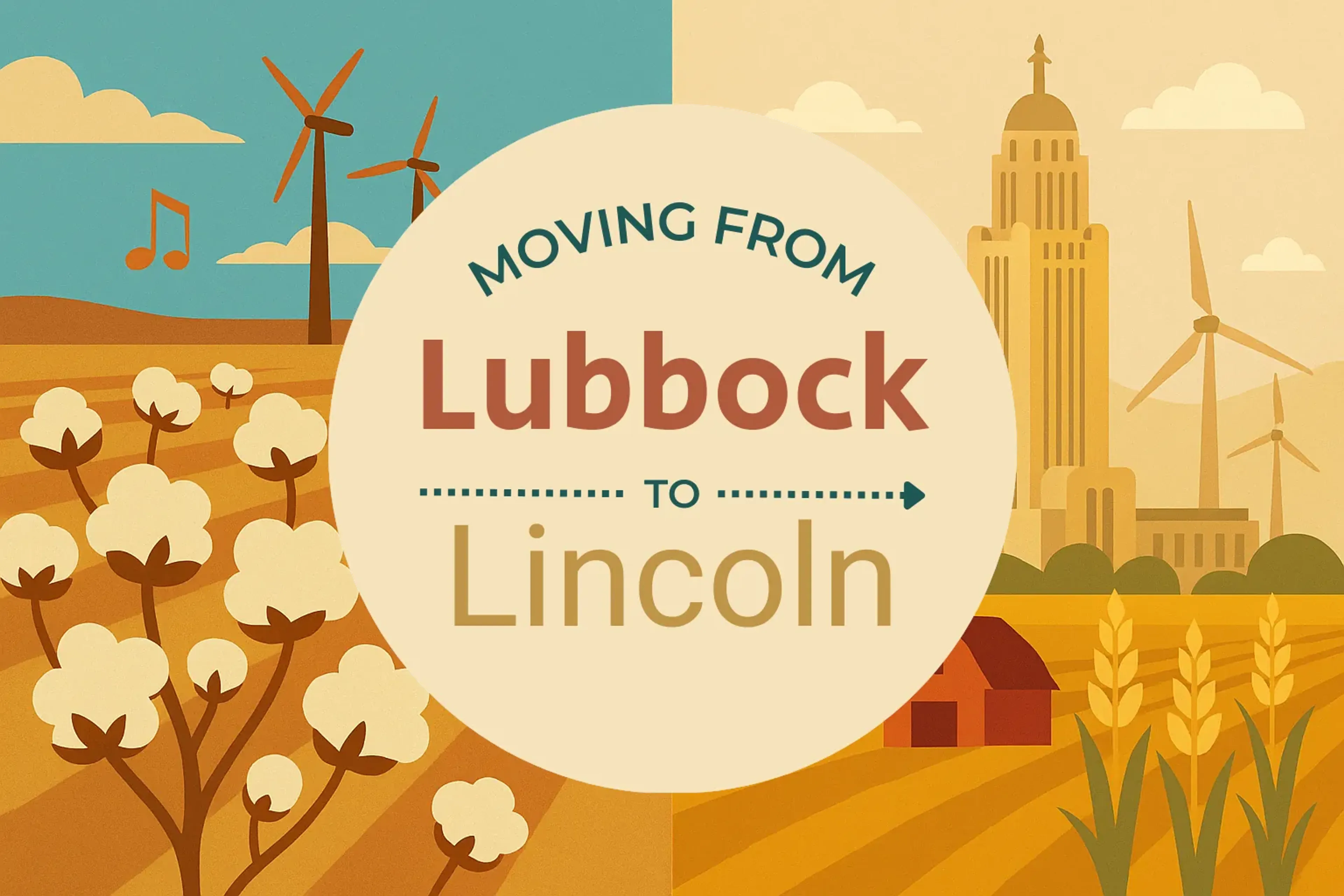 Side-by-side comparison of Lubbock to Lincoln moving companies