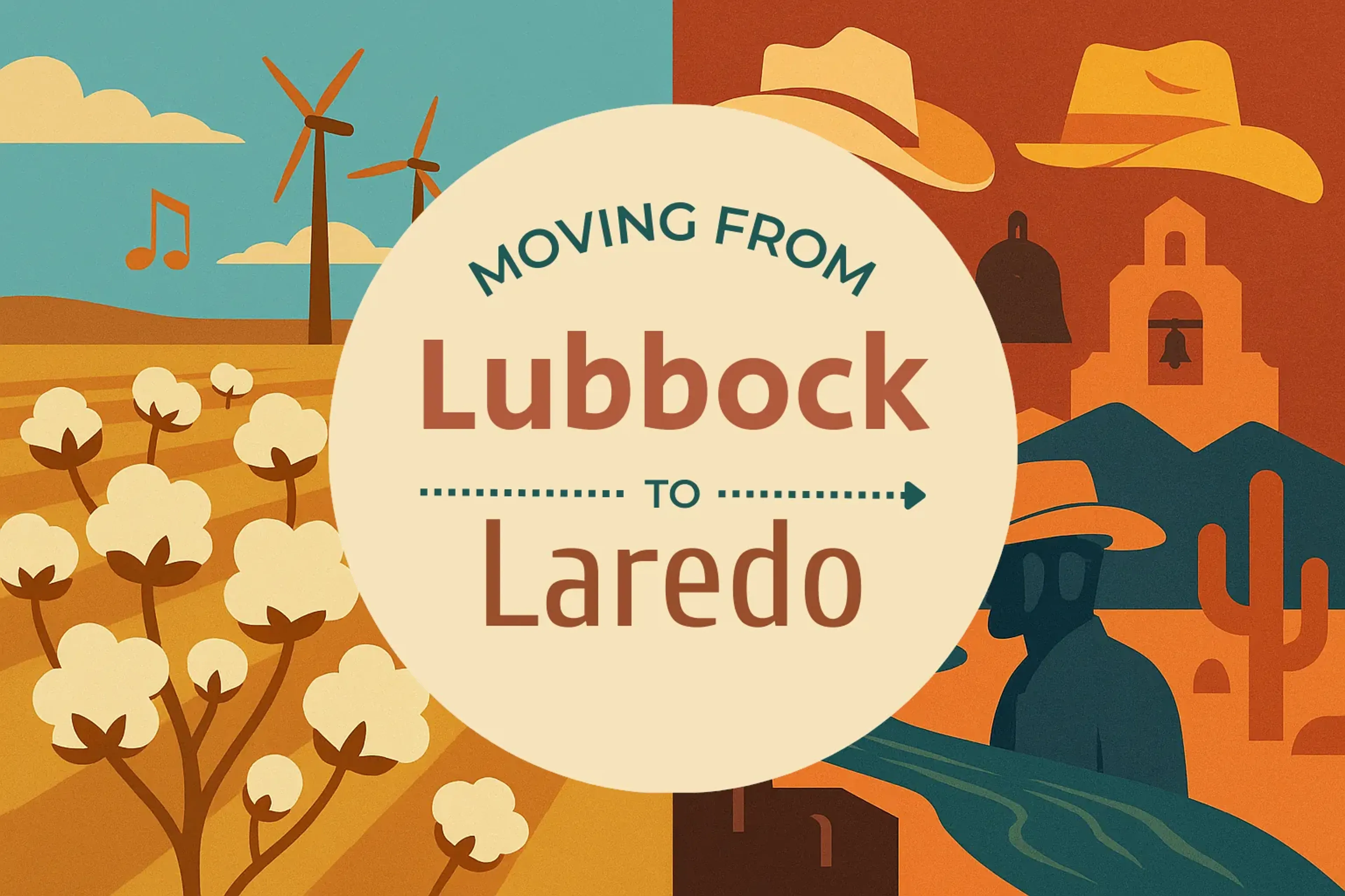 Side-by-side comparison of Lubbock to Laredo moving companies