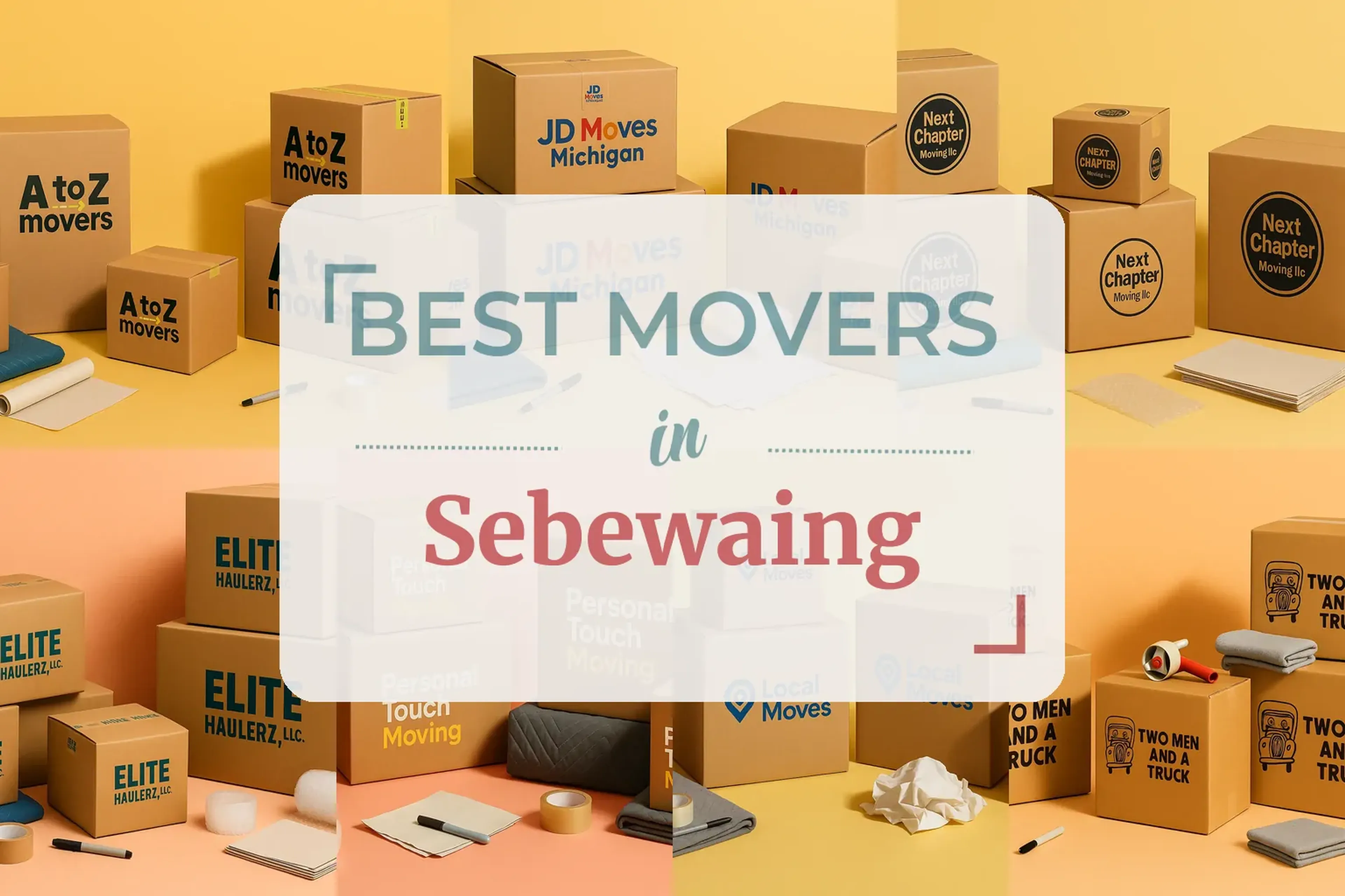 Side-by-side comparison of Sebewaing moving companies