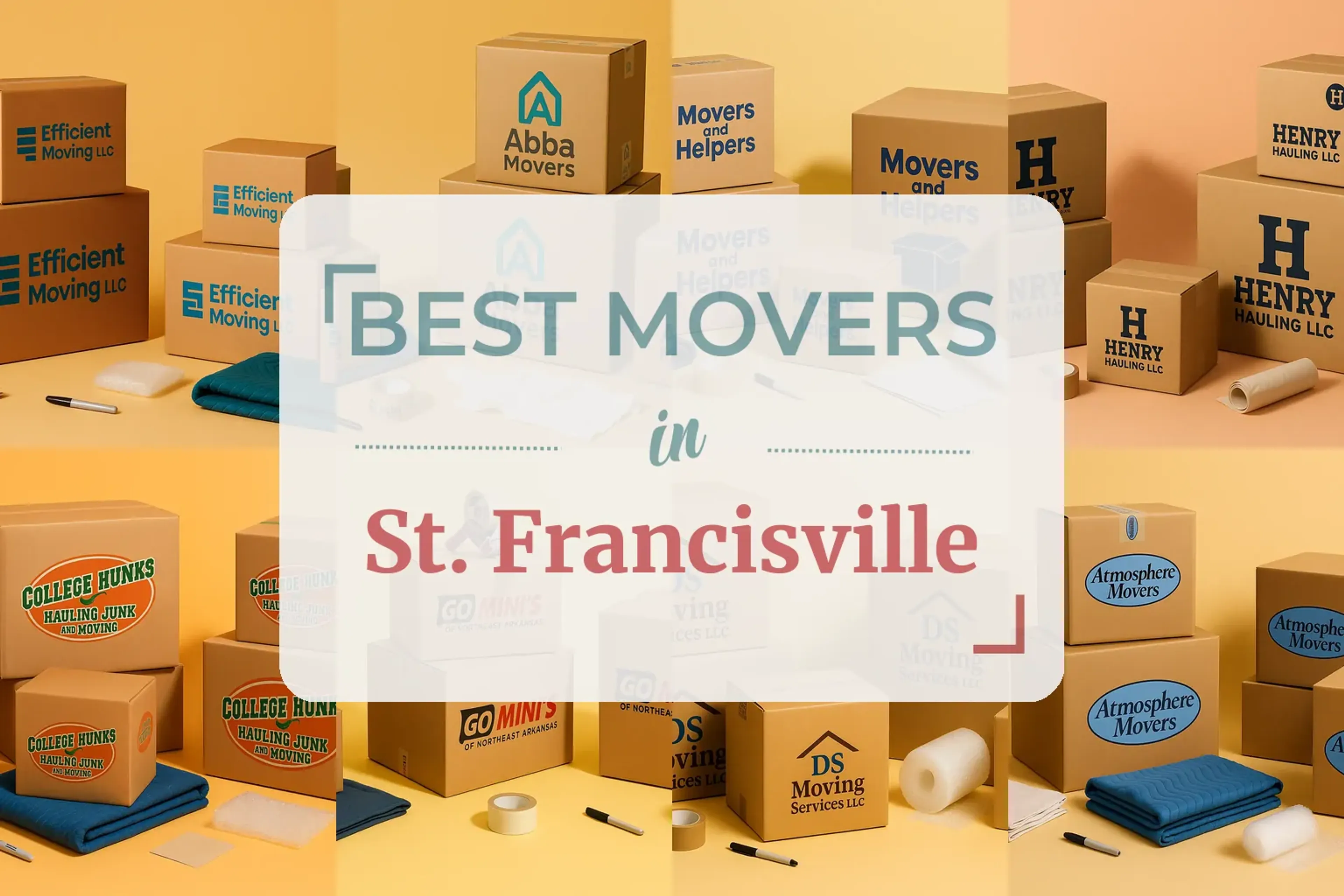 Side-by-side comparison of St. Francisville moving companies