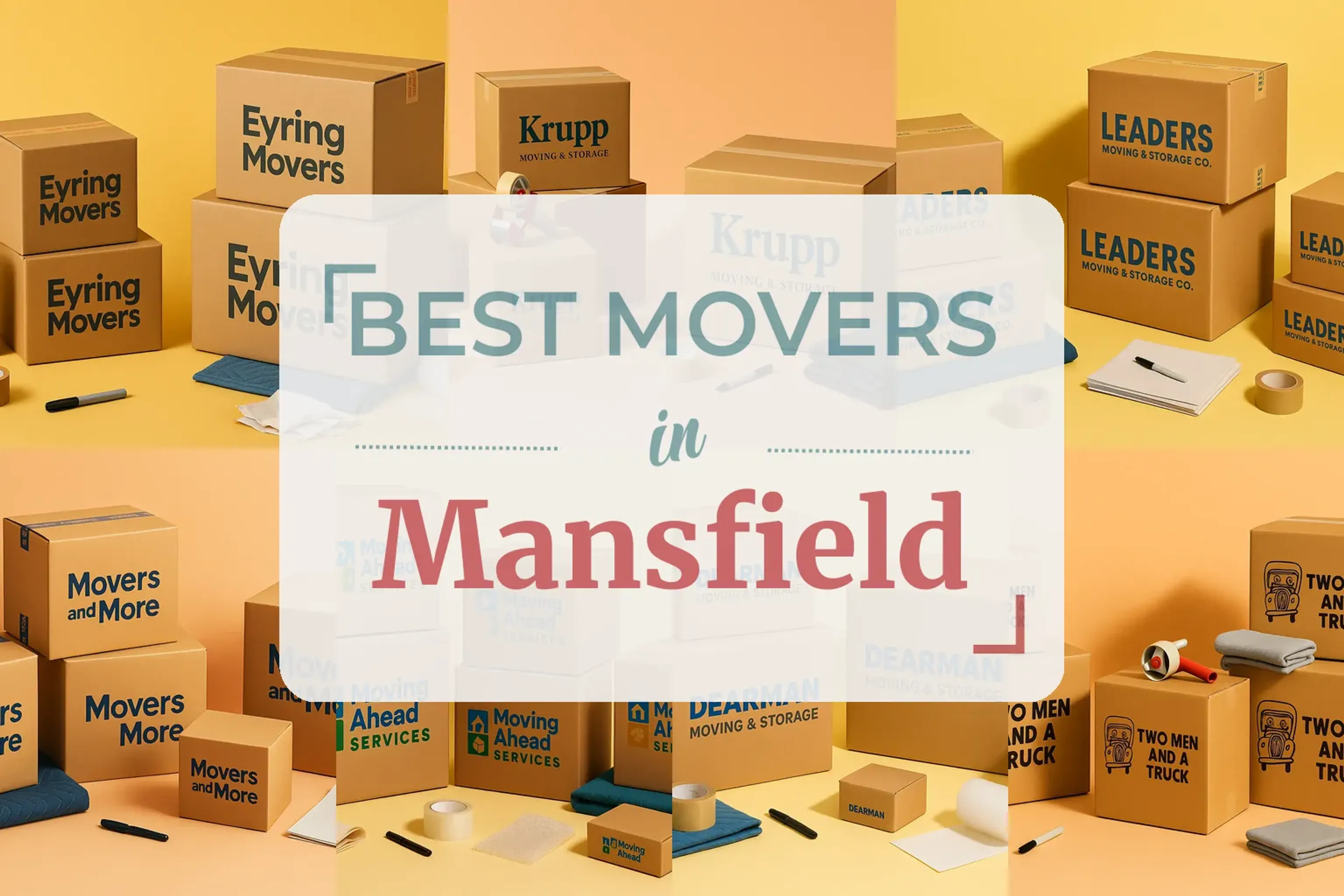 Side-by-side comparison of Mansfield moving companies