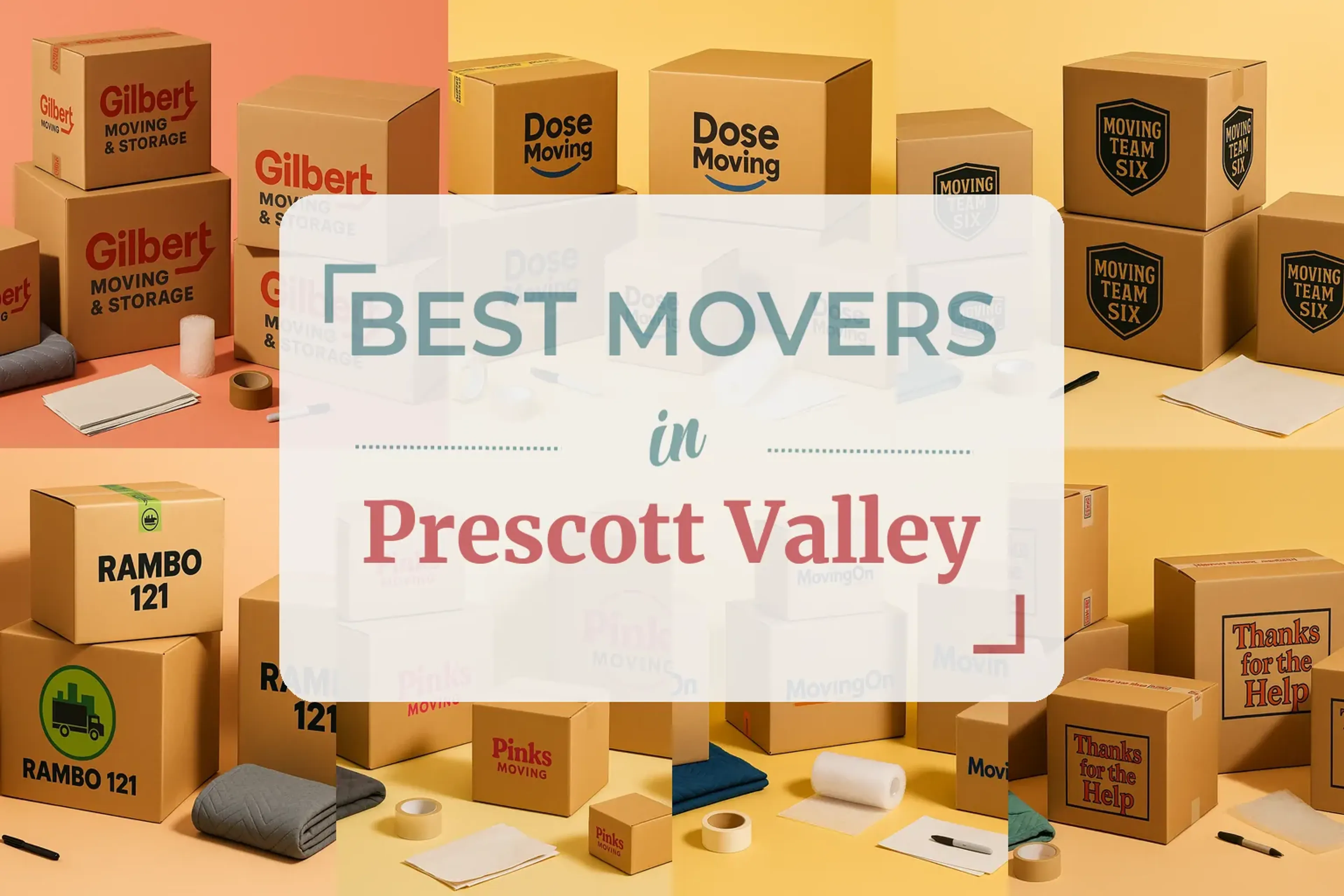 Side-by-side comparison of Prescott Valley moving companies