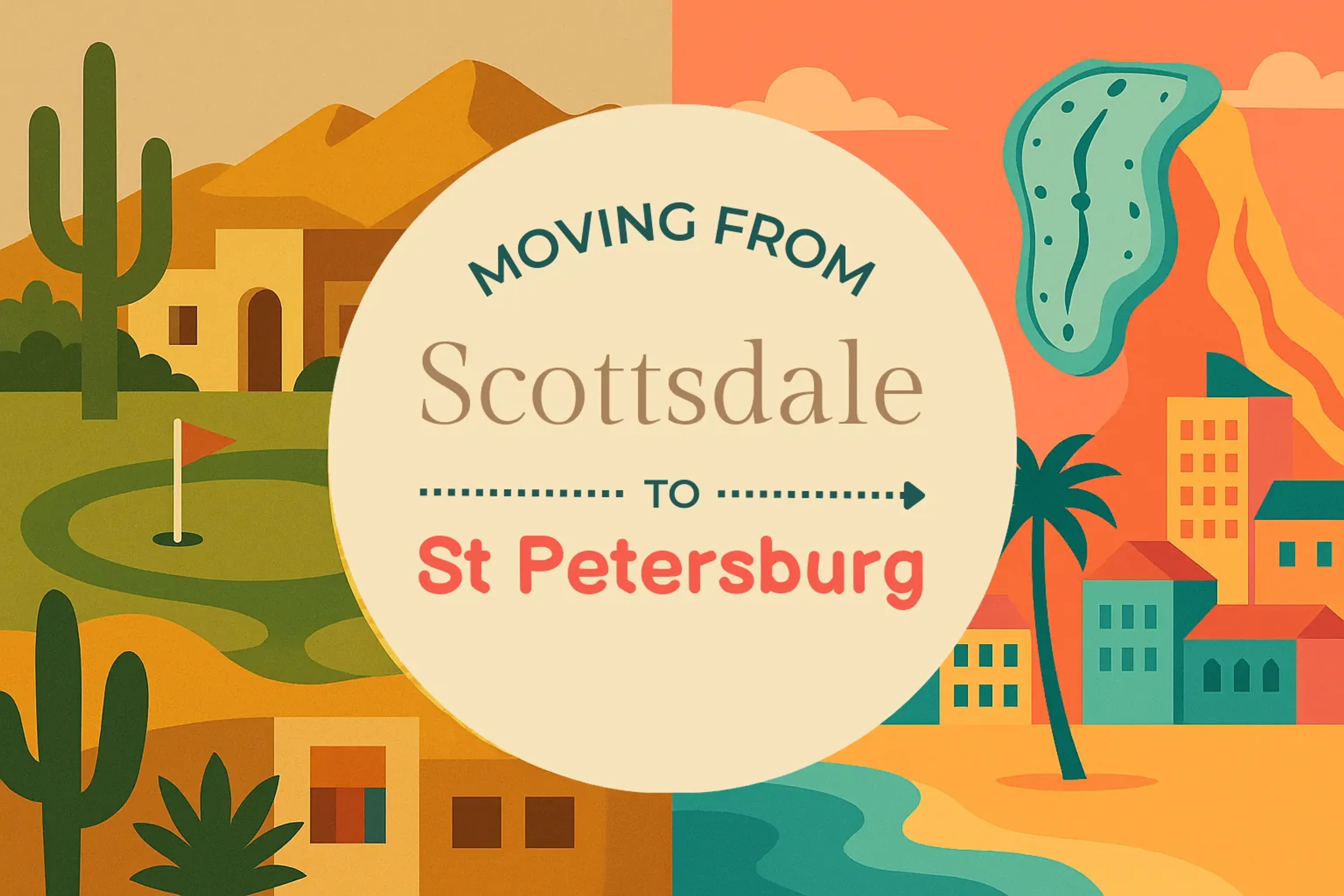 Side-by-side comparison of Scottsdale to St. Petersburg moving companies