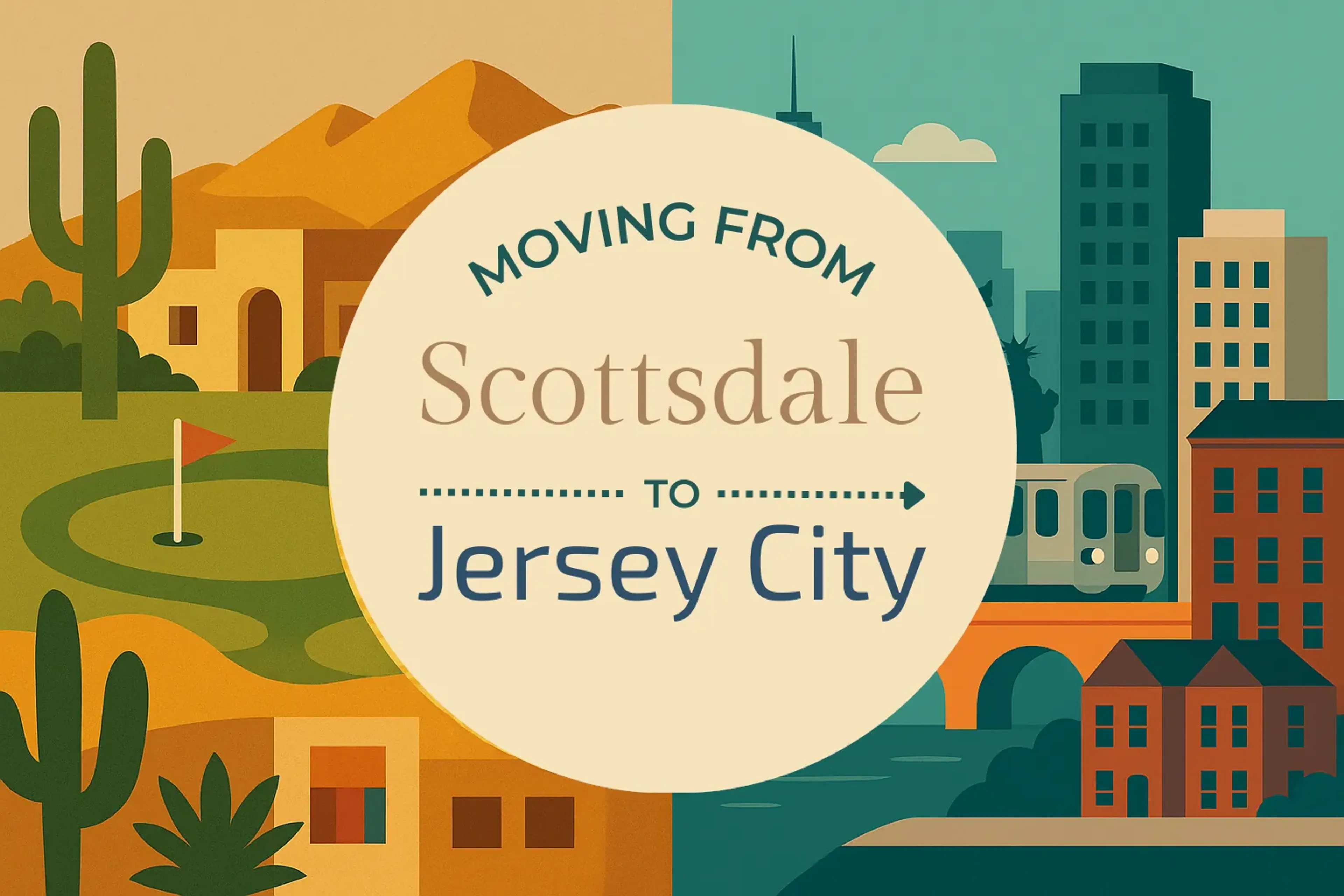 Side-by-side comparison of Scottsdale to Jersey City moving companies