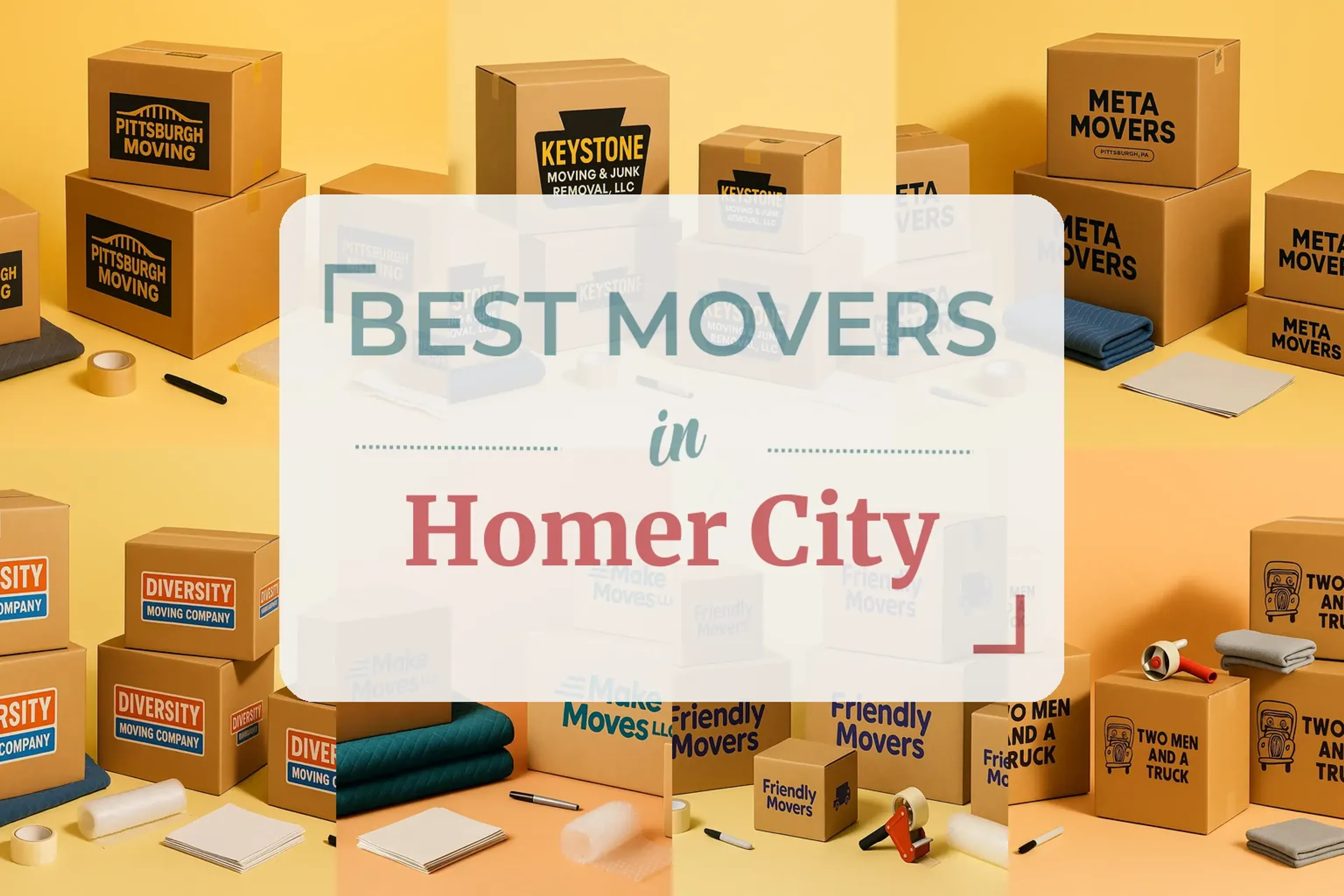 Side-by-side comparison of Homer City moving companies