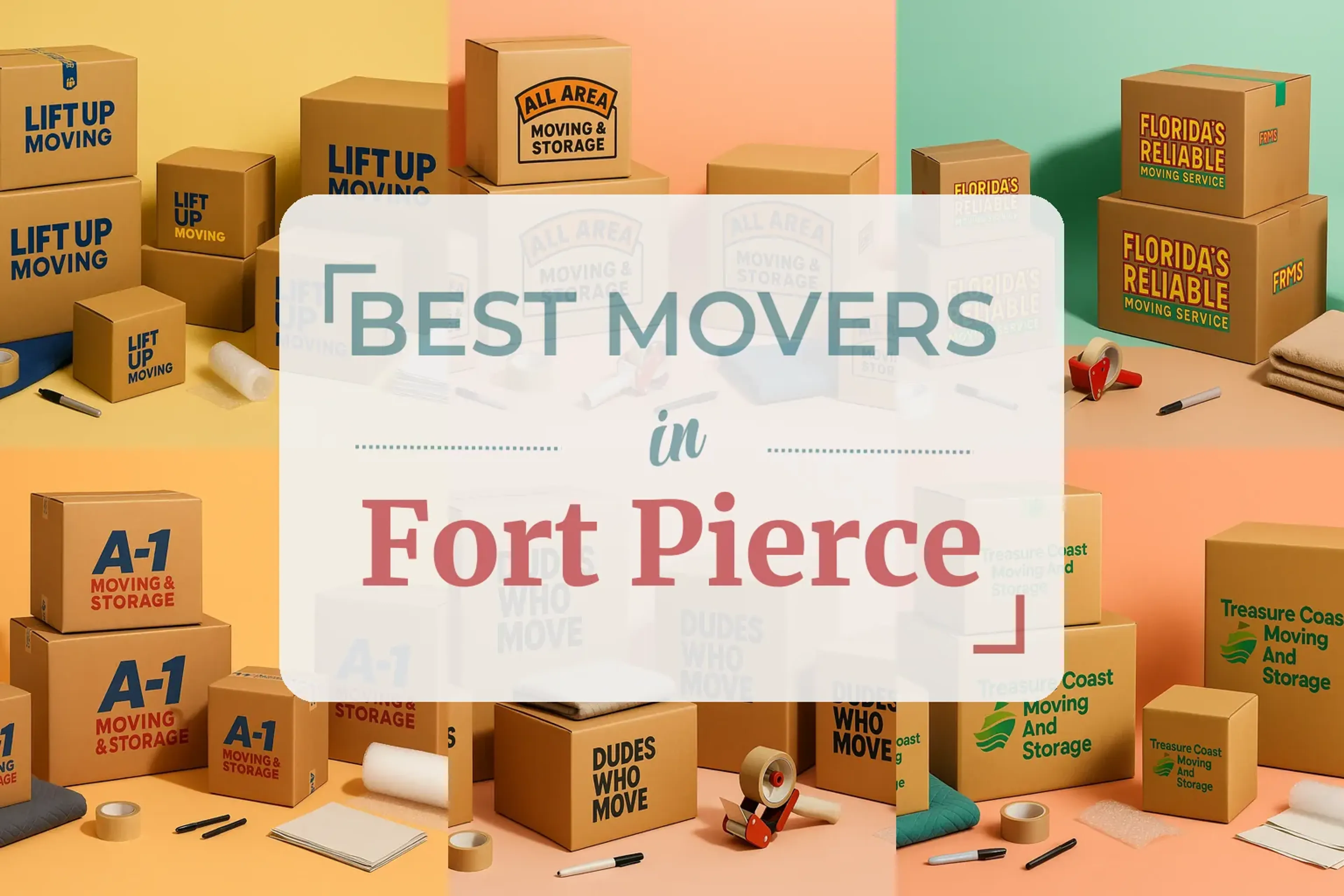 Side-by-side comparison of Fort Pierce moving companies