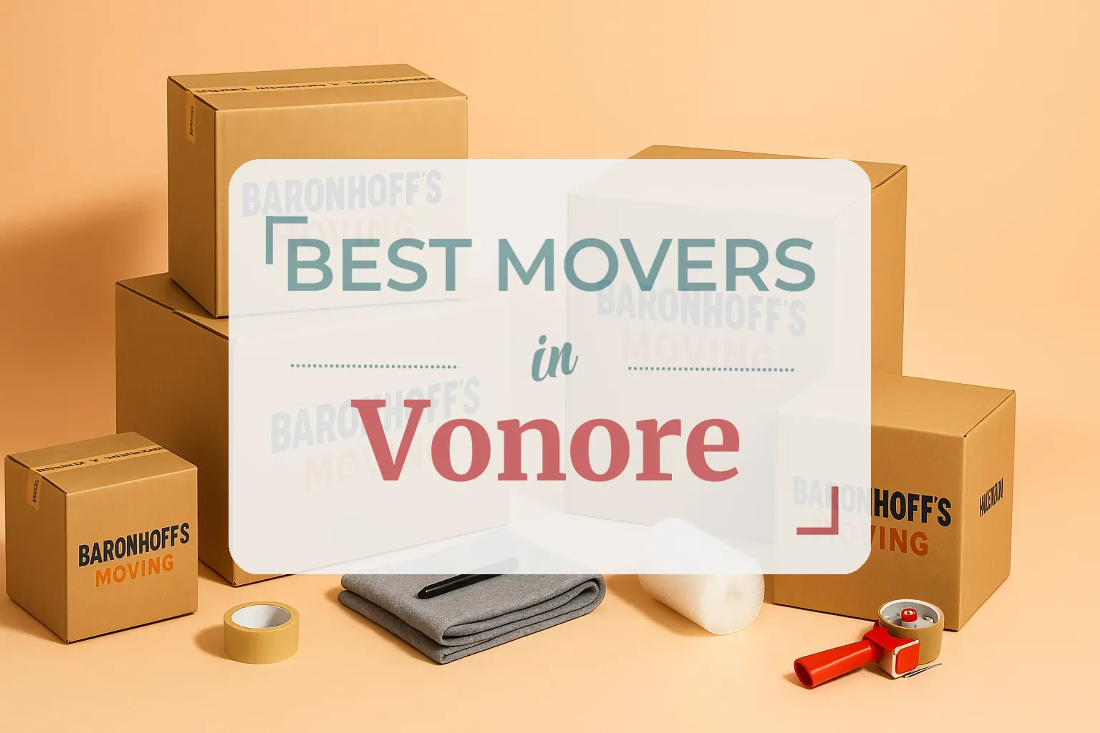 Side-by-side comparison of Vonore moving companies