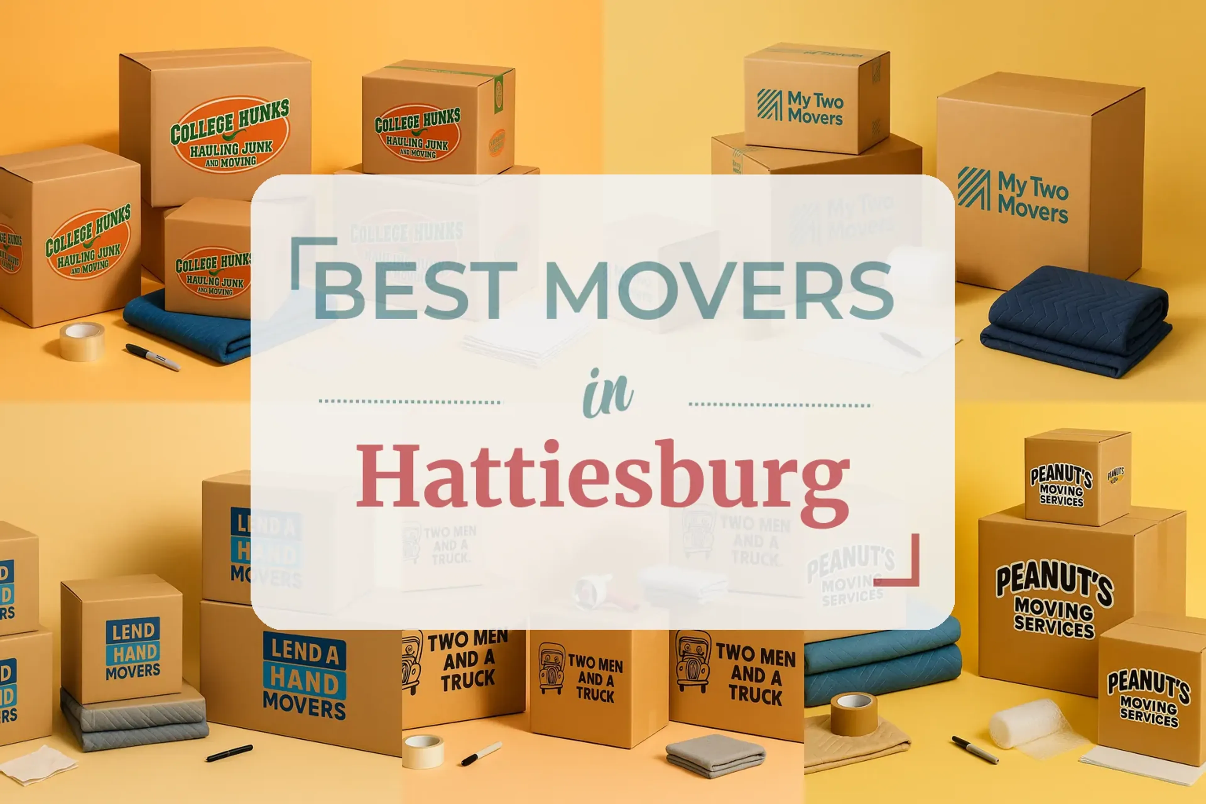 Side-by-side comparison of Hattiesburg moving companies