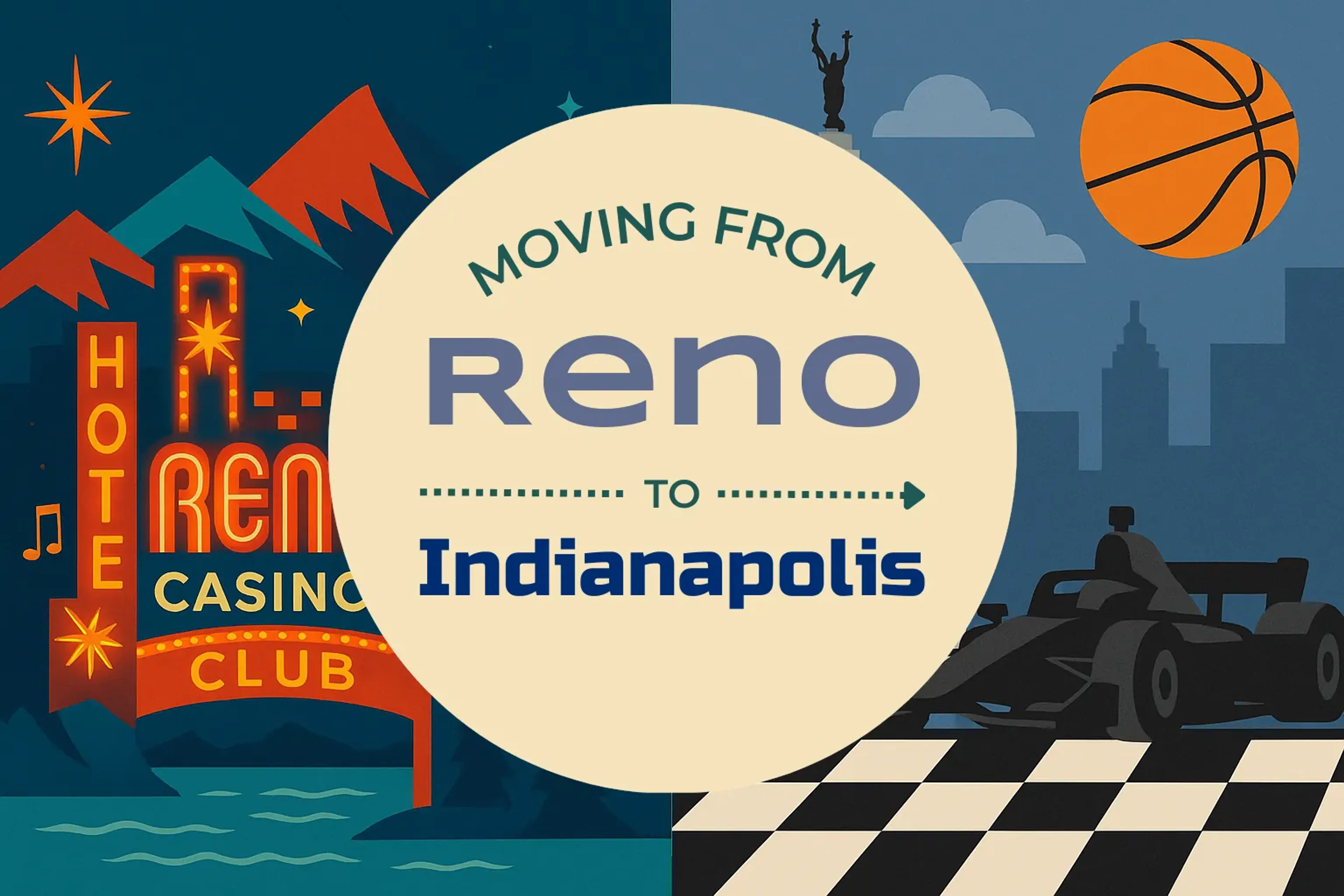 Side-by-side comparison of Reno to Indianapolis moving companies