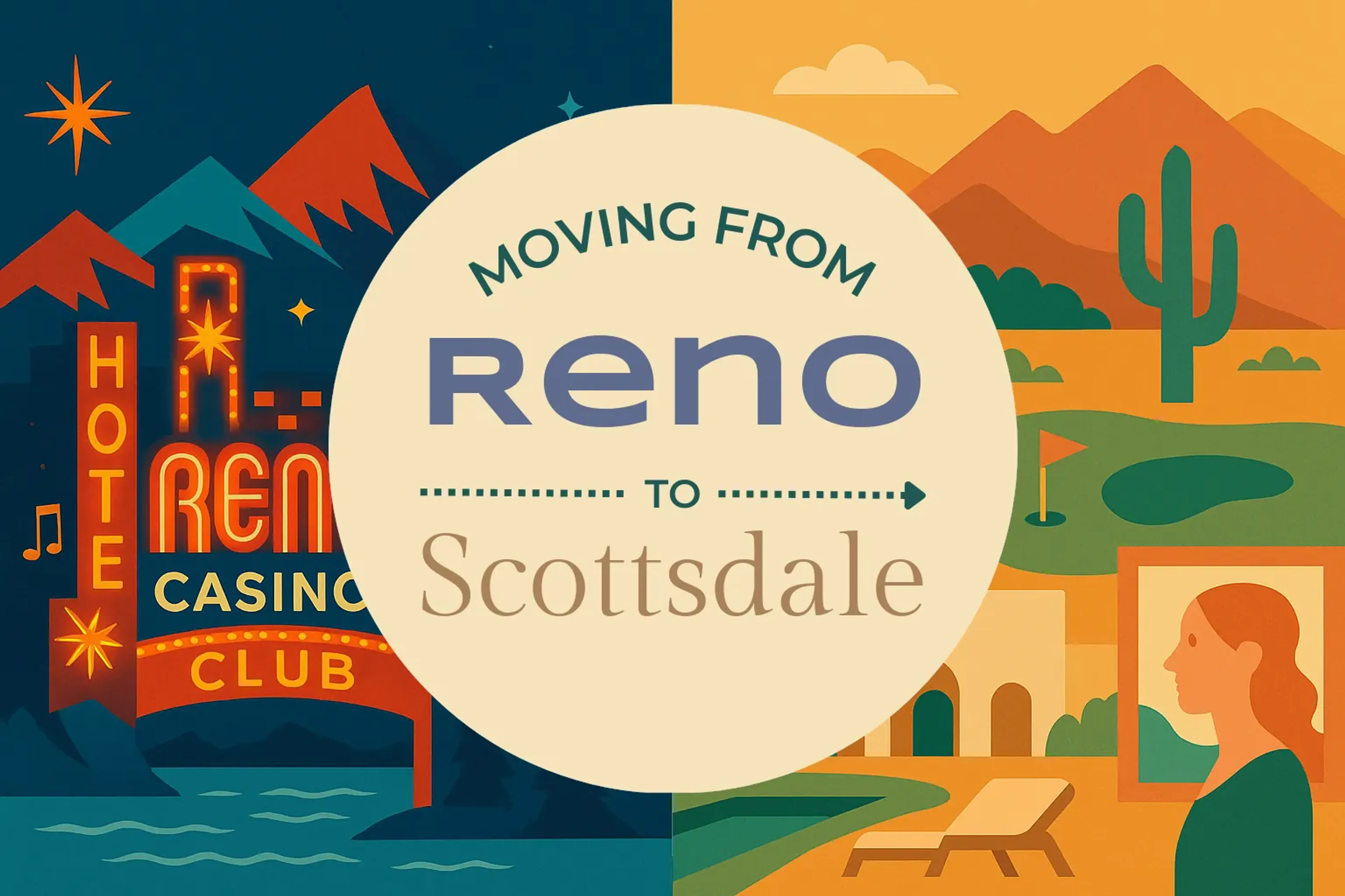 Side-by-side comparison of Reno to Scottsdale moving companies